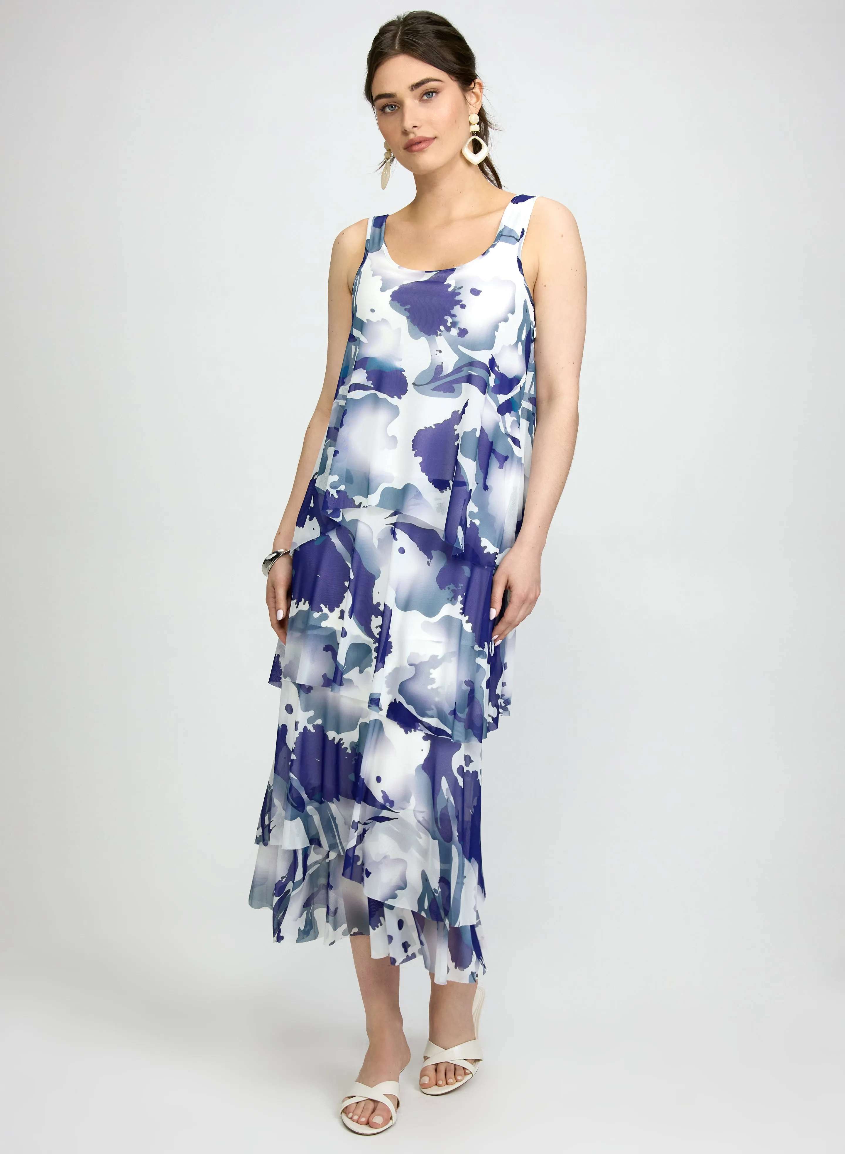 Laura Marble Print Dress Laura Marble Print Dress - Image 1