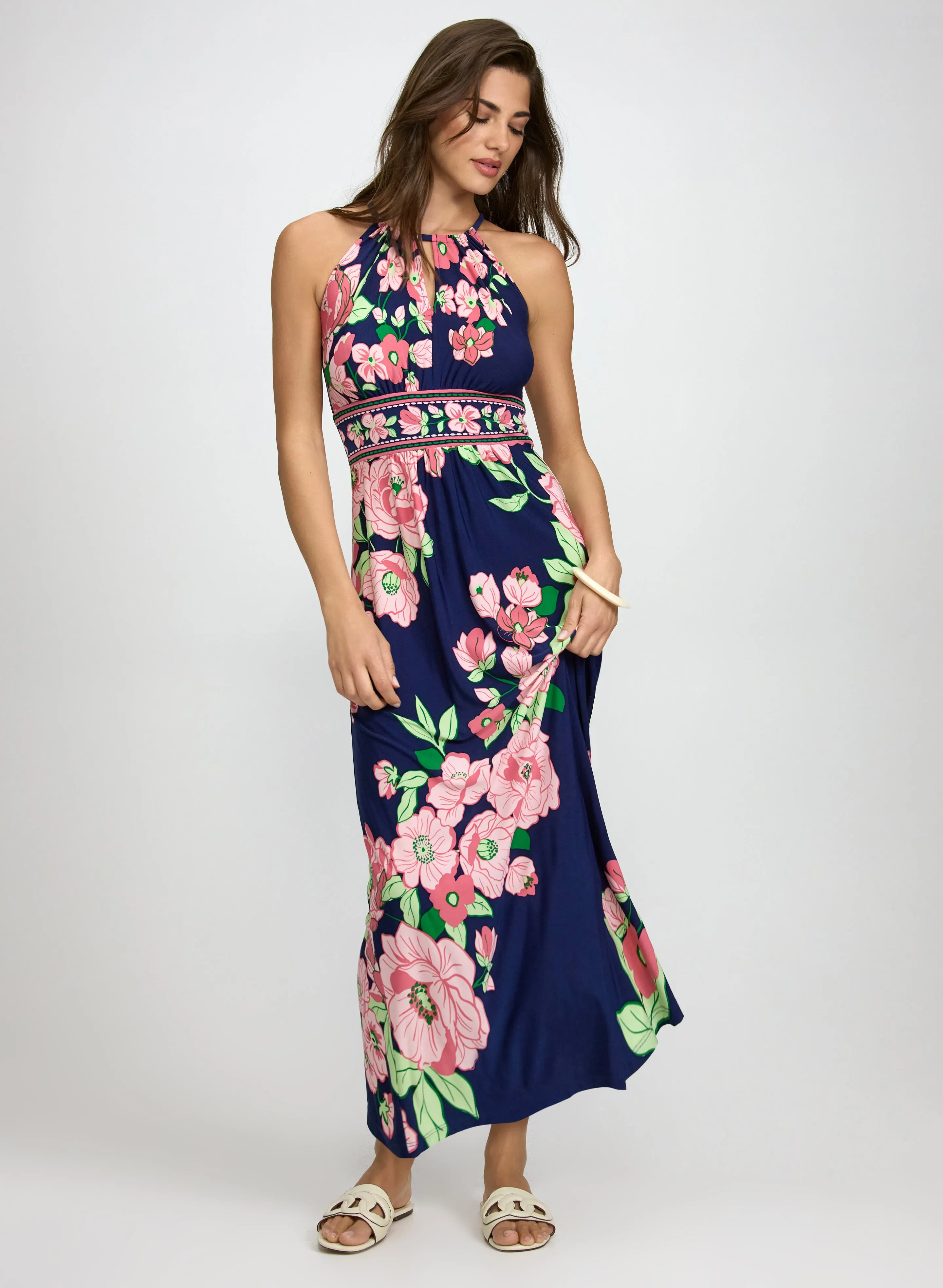 Laura Floral Print Maxi Dress Laura Floral Print Maxi Dress - Image 1