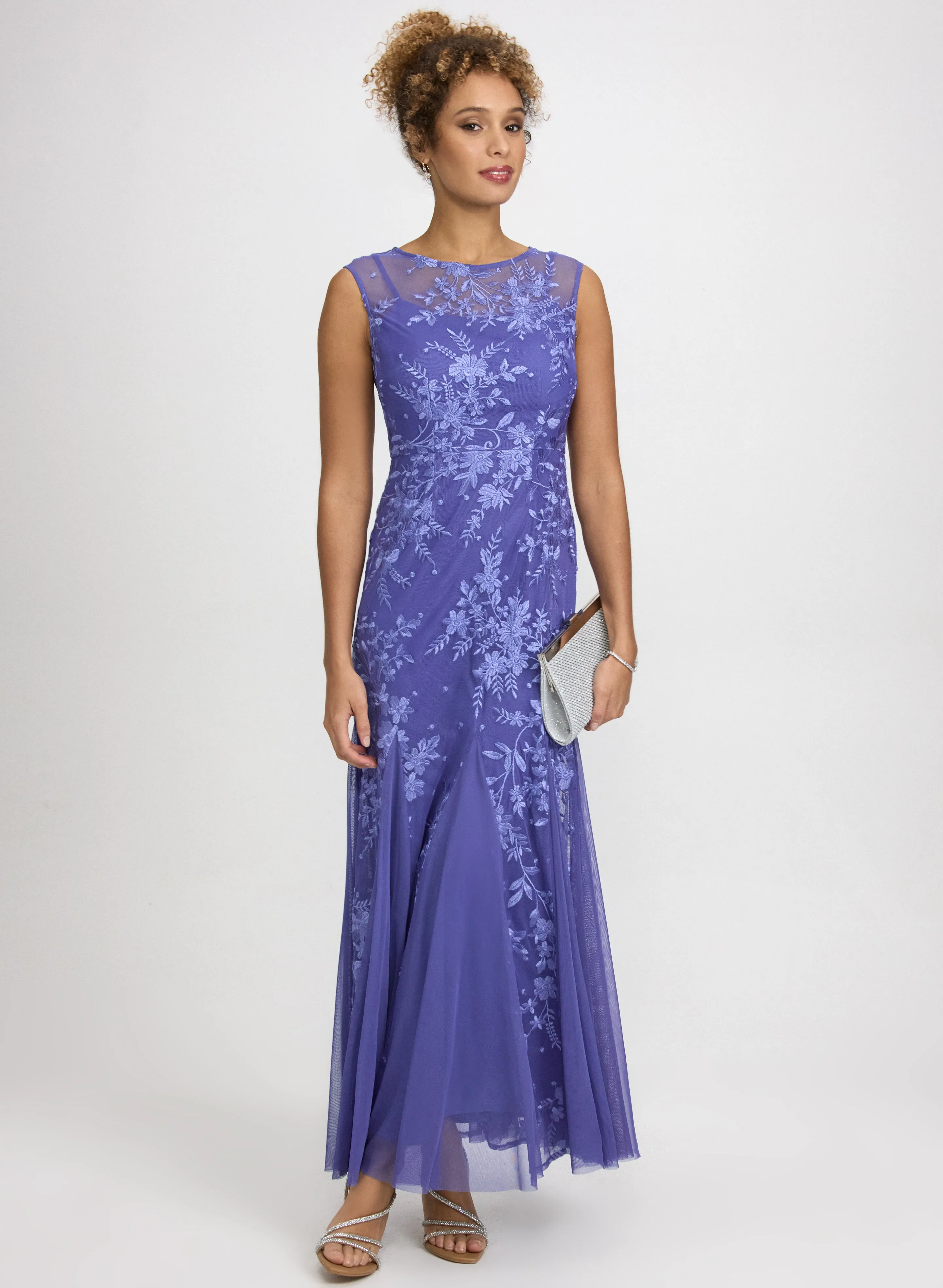 Laura Floral Embroidered Dress Laura Floral Embroidered Dress - Image 1