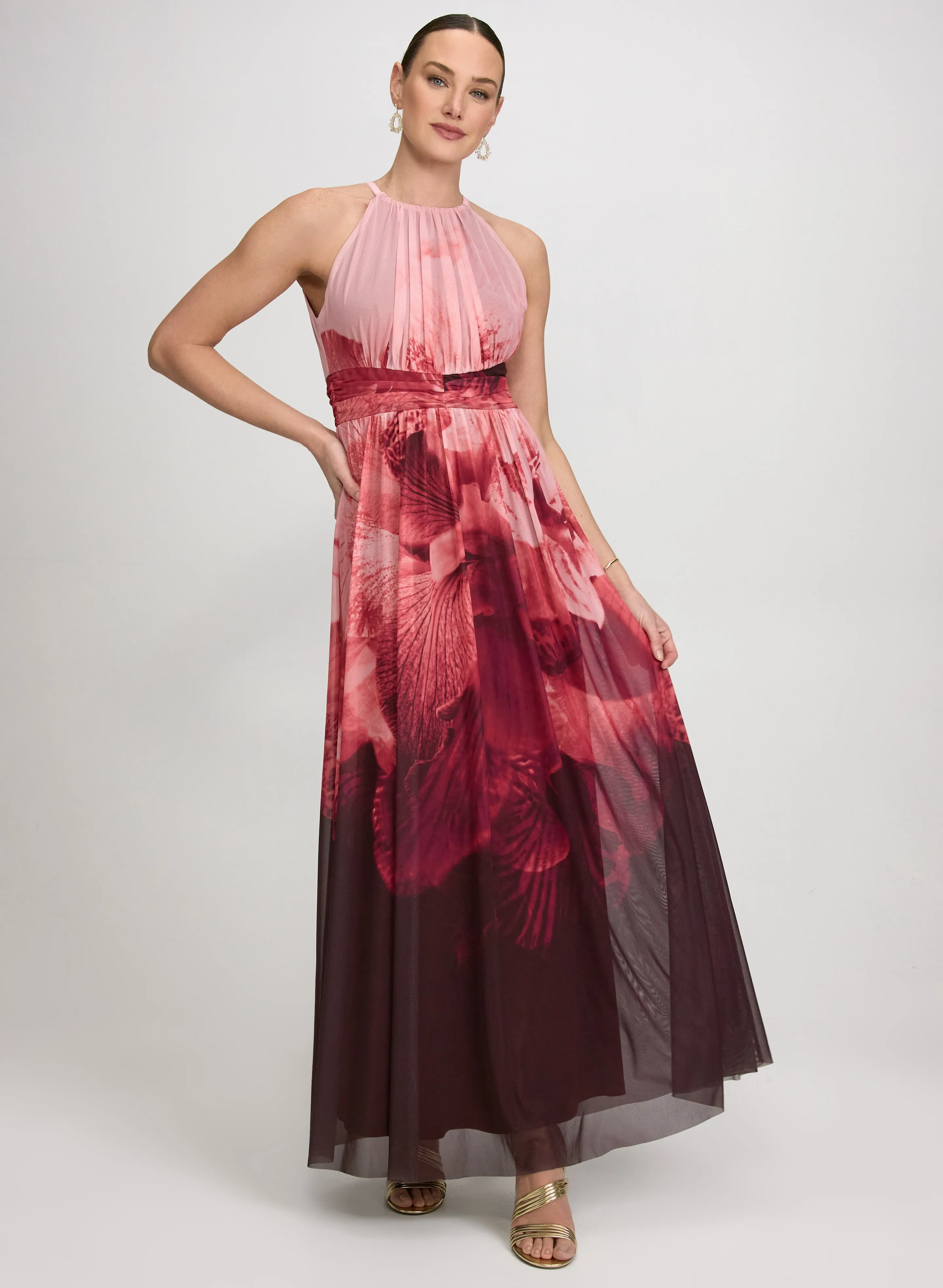 Laura Floral Ombre Dress Laura Floral Ombre Dress - Image 1