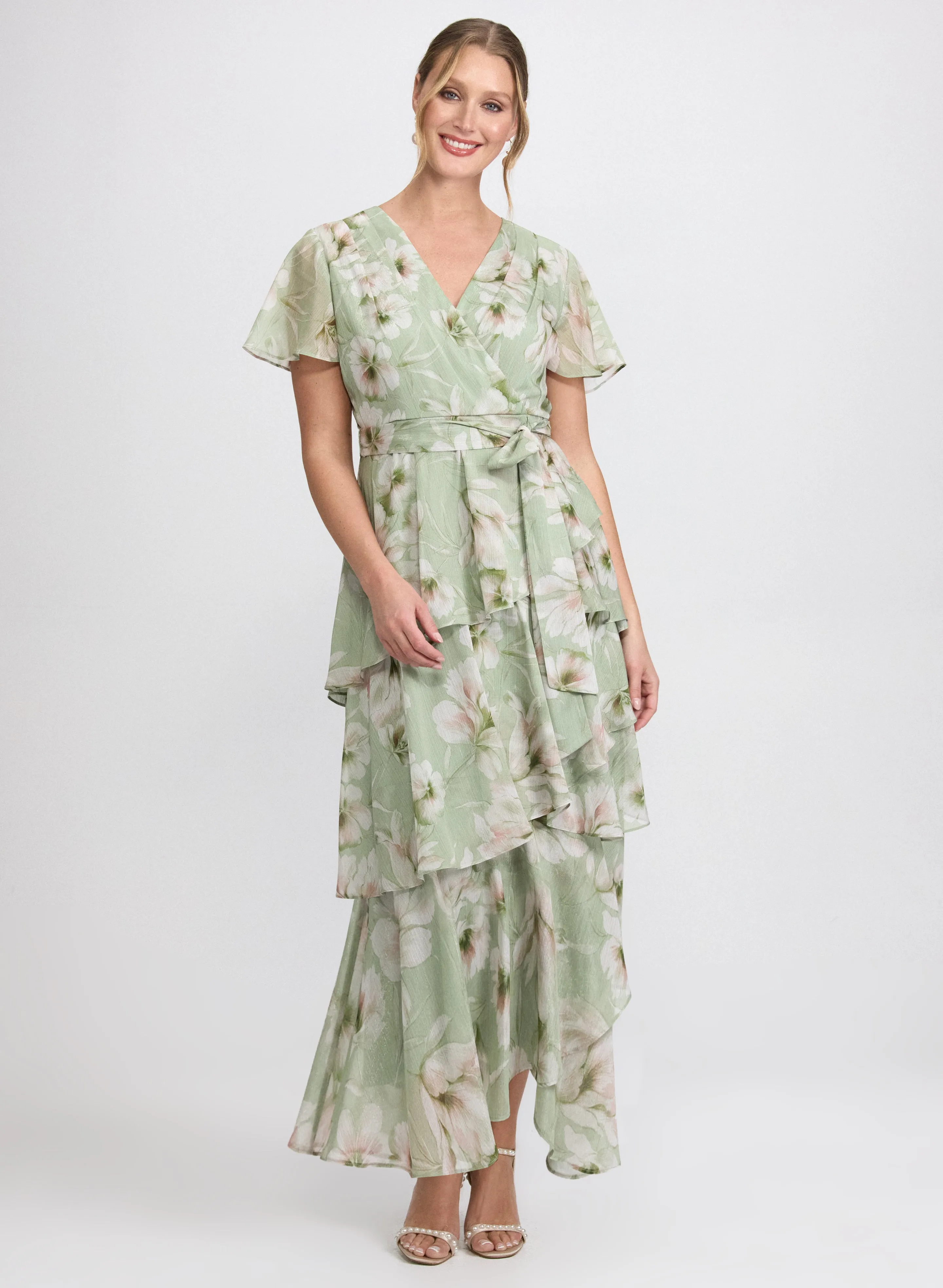 Laura Floral Tiered Dress Laura Floral Tiered Dress - Image 1