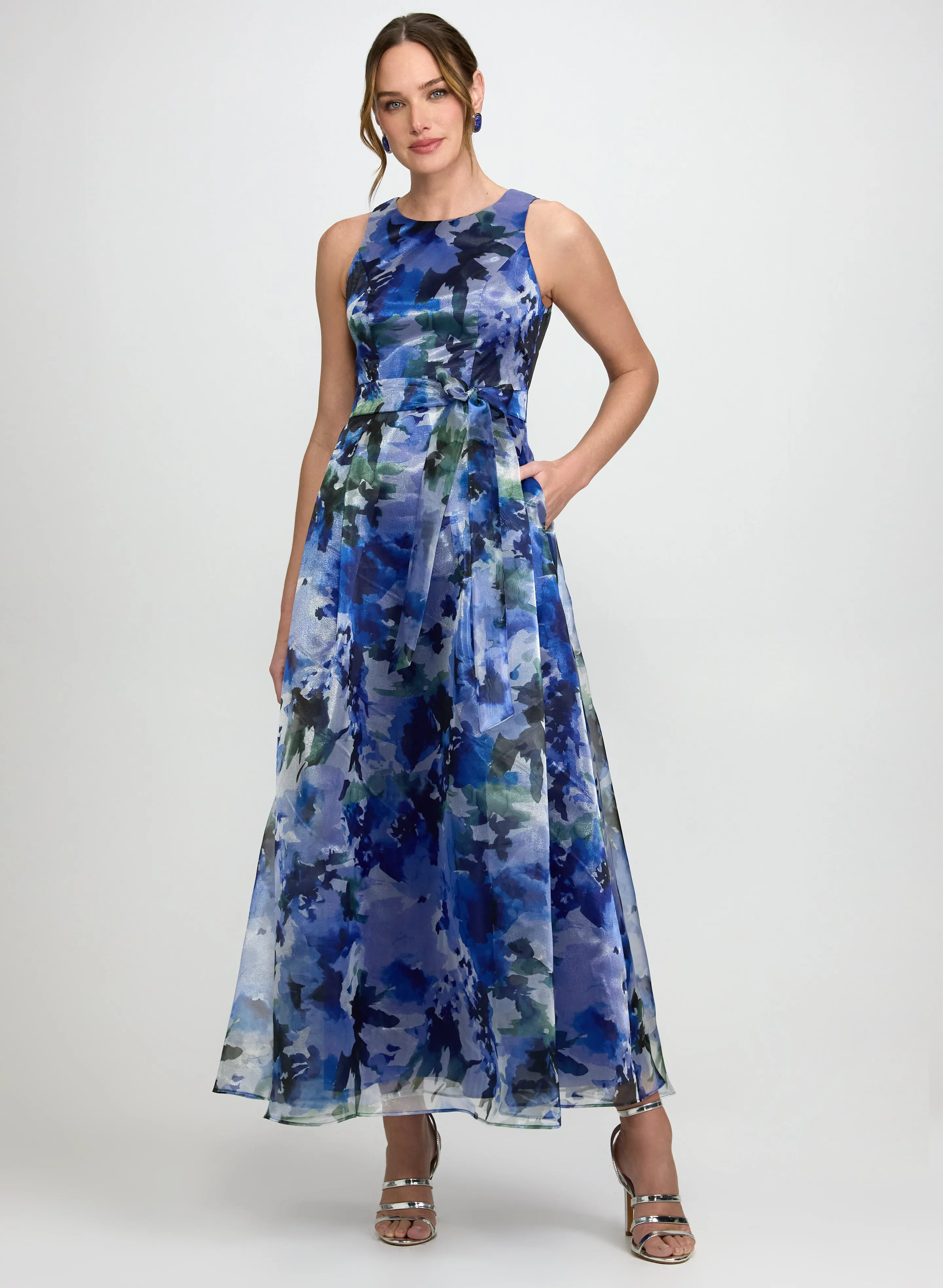 Laura Floral Organza Dress Laura Floral Organza Dress - Image 1