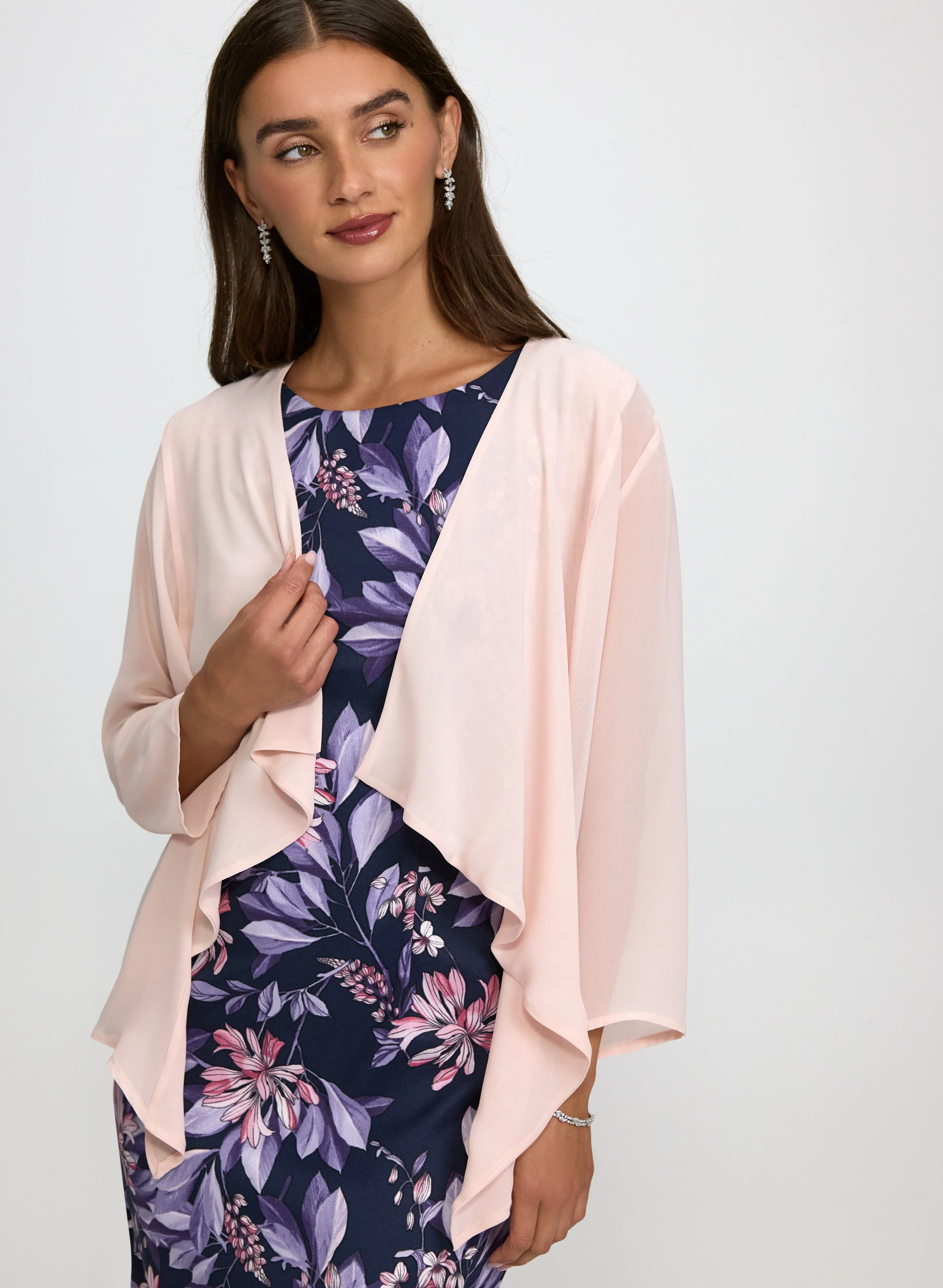 Laura Double-Sided Chiffon Cover-Up Laura Double-Sided Chiffon Cover-Up - Image 1