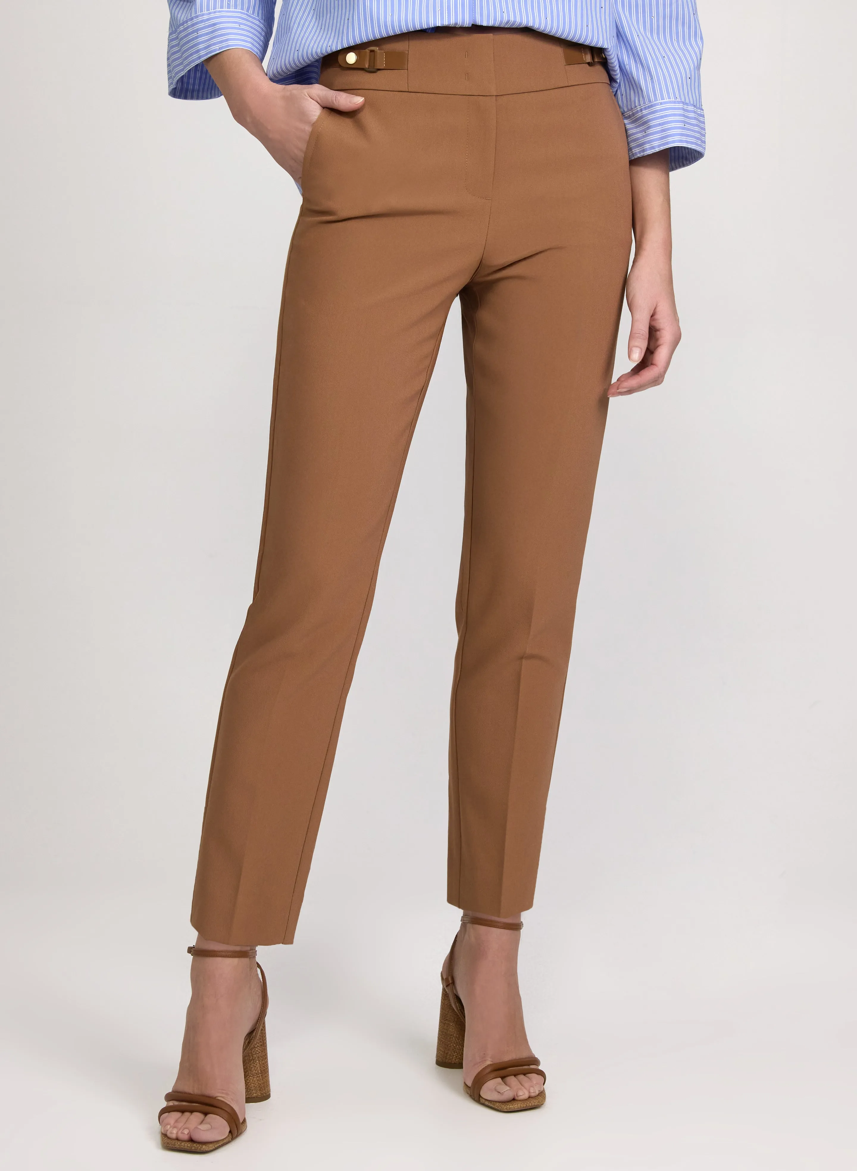 Laura Emma Slim-Leg Pants Laura Emma Slim-Leg Pants - Image 1