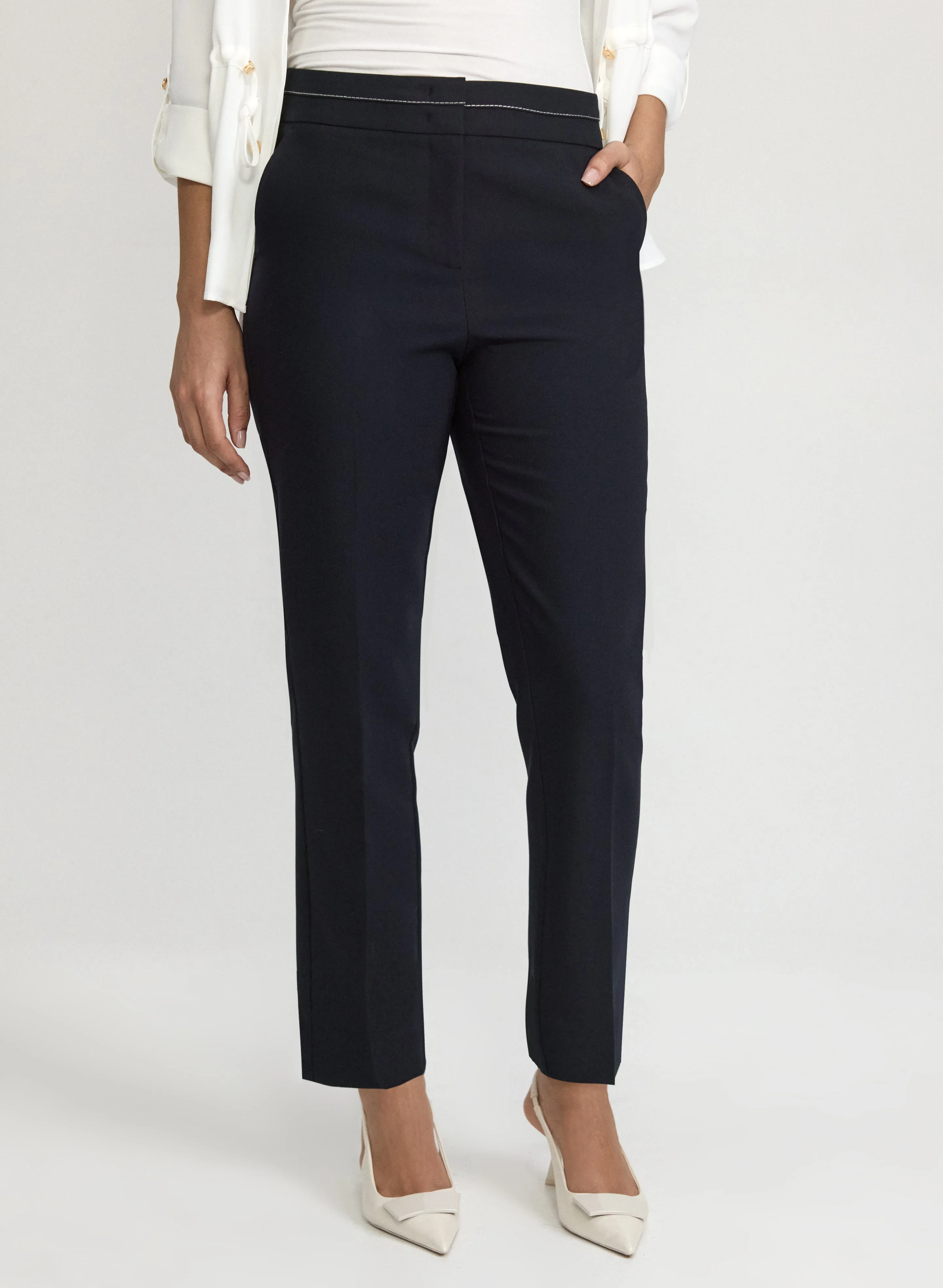 Laura Emma Slim-Leg Pants Laura Emma Slim-Leg Pants - Image 1