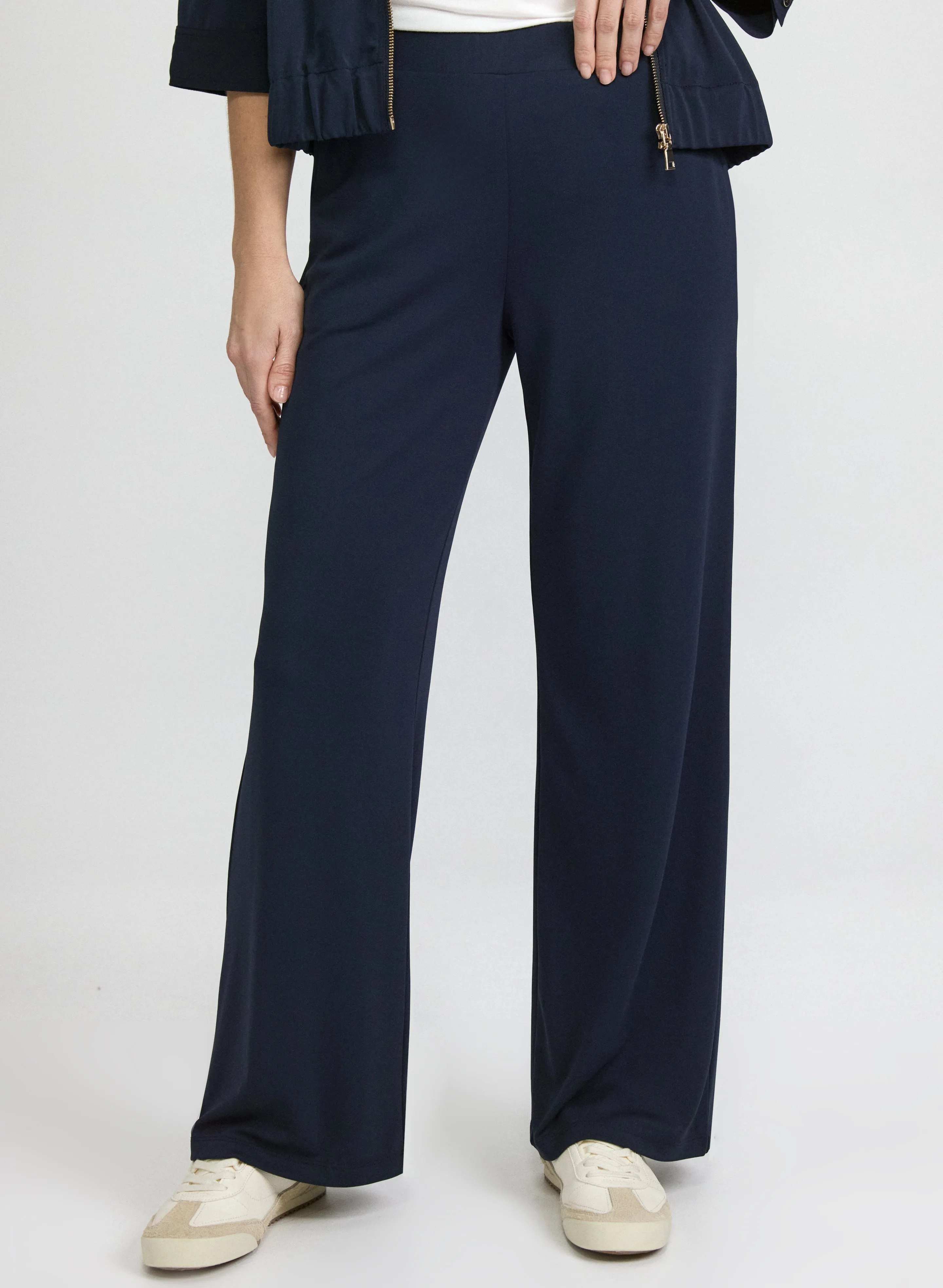 Laura Pull-On Wide-Leg Pants Laura Pull-On Wide-Leg Pants - Image 1