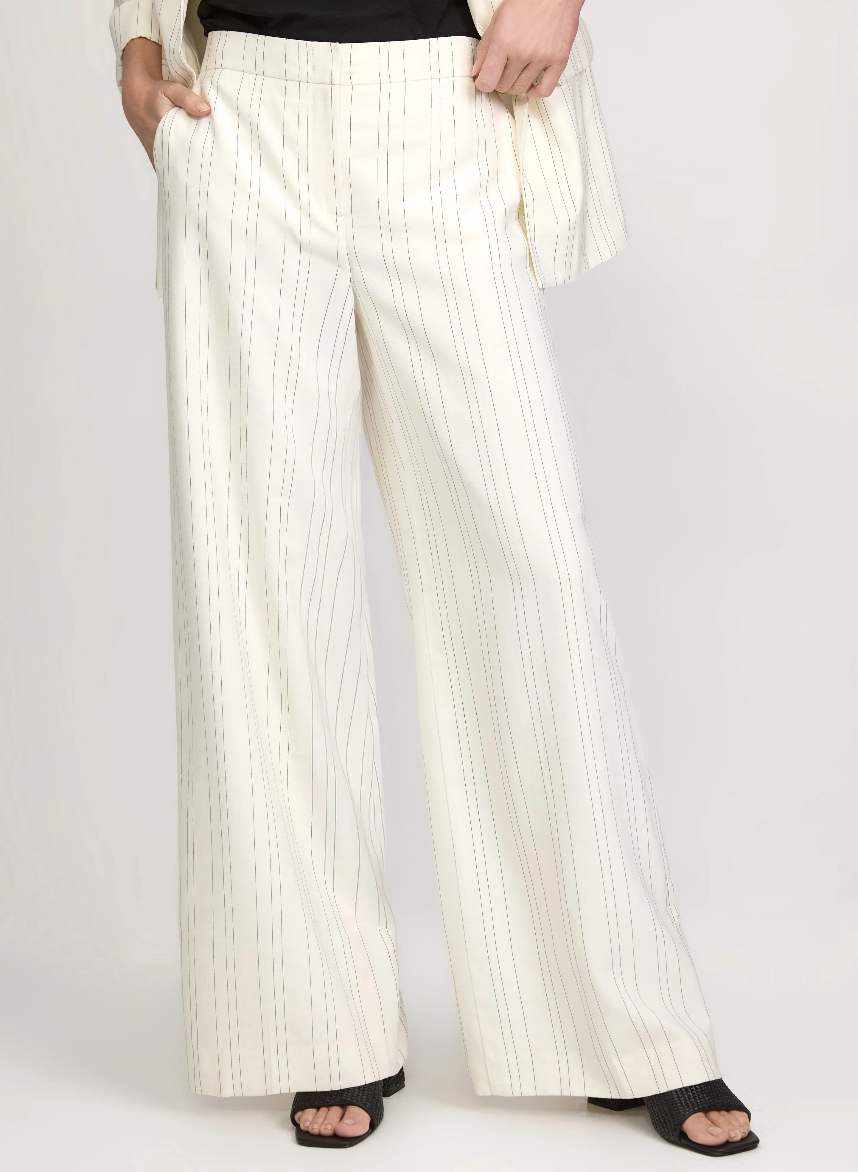 Laura Olivia Pinstripe Pants Laura Olivia Pinstripe Pants - Image 1