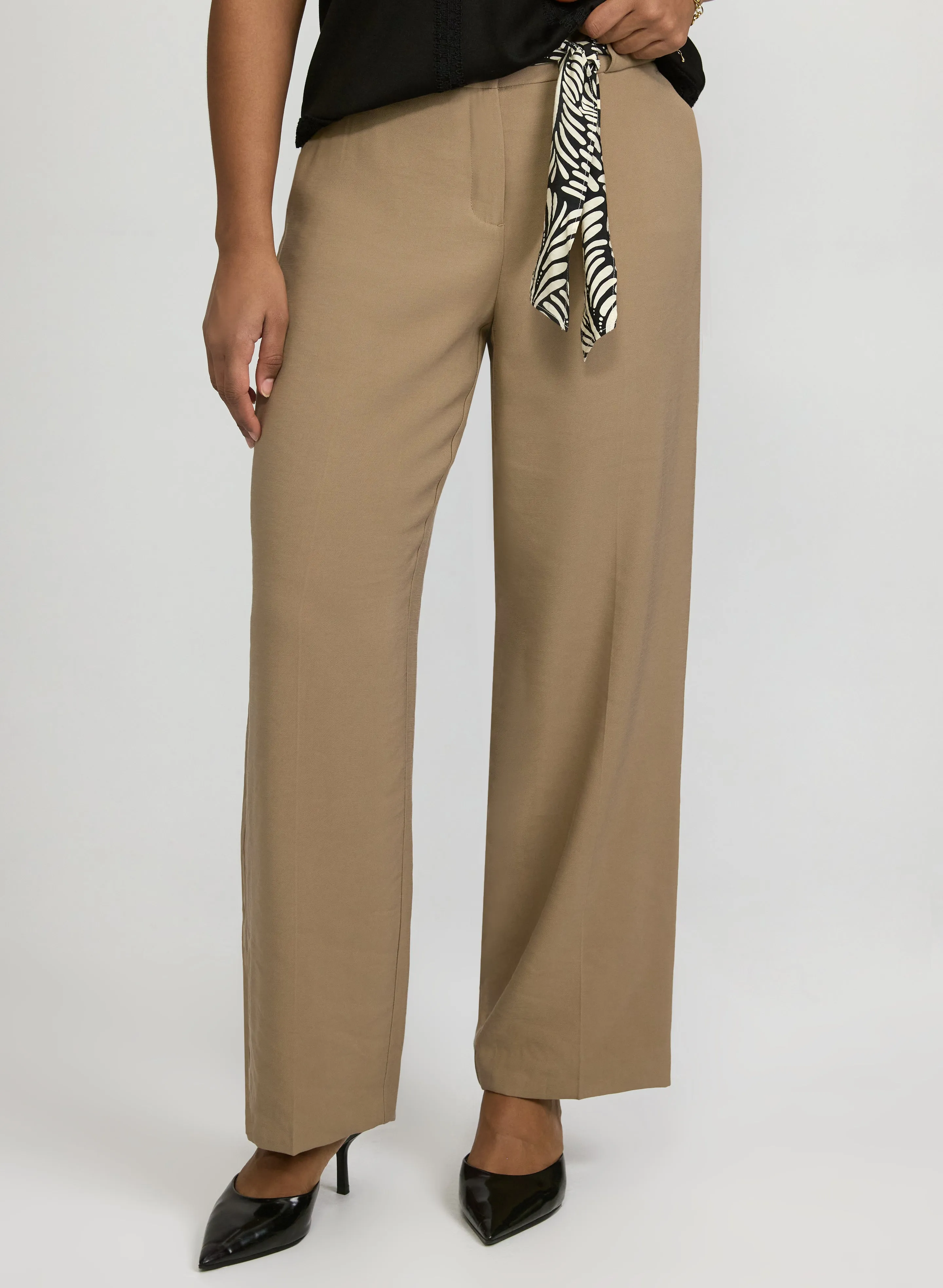 Laura Olivia Scarf-Tie Pants Laura Olivia Scarf-Tie Pants - Image 1