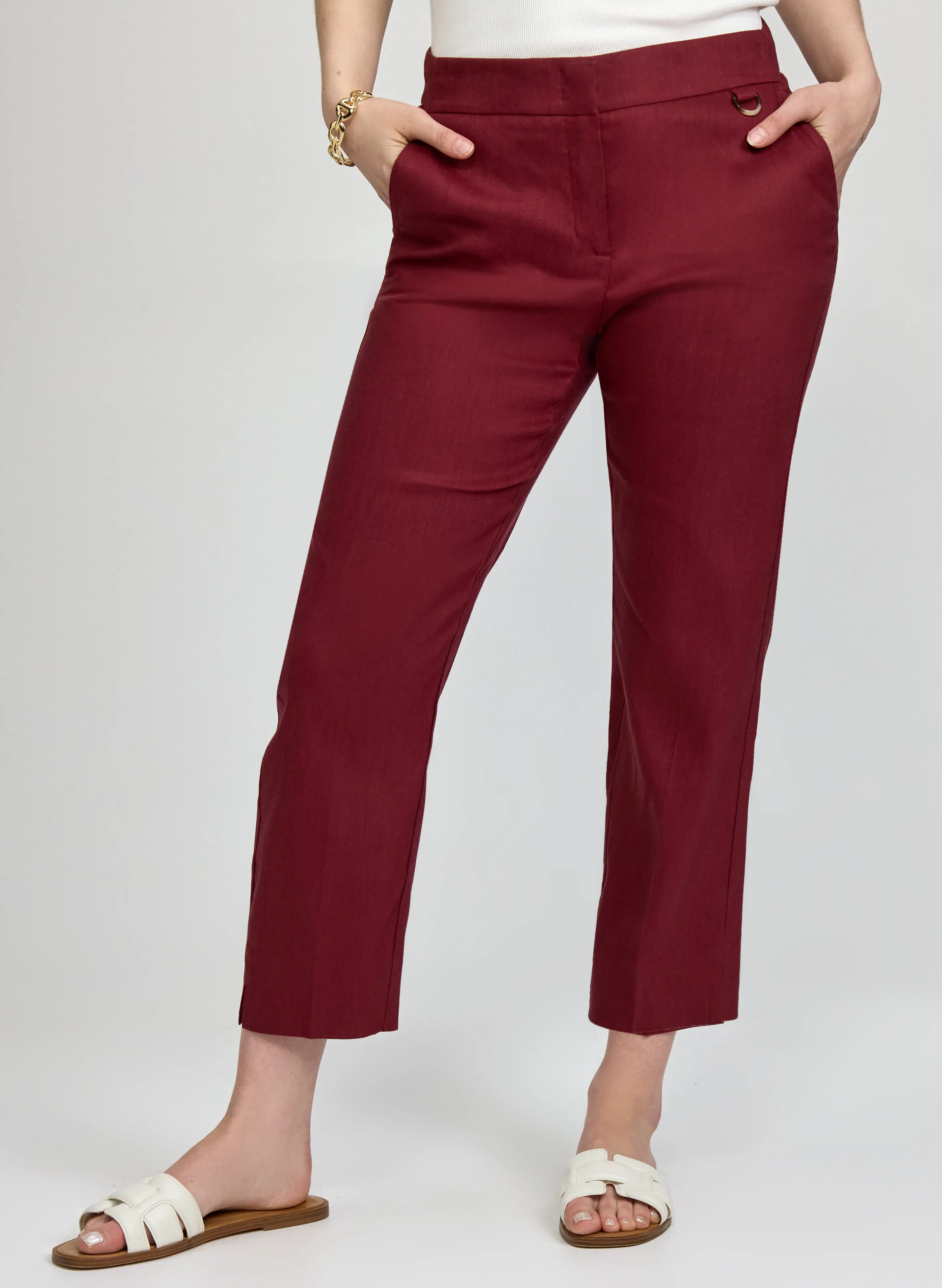 Laura Emma Stretch-Linen Pants Laura Emma Stretch-Linen Pants - Image 1