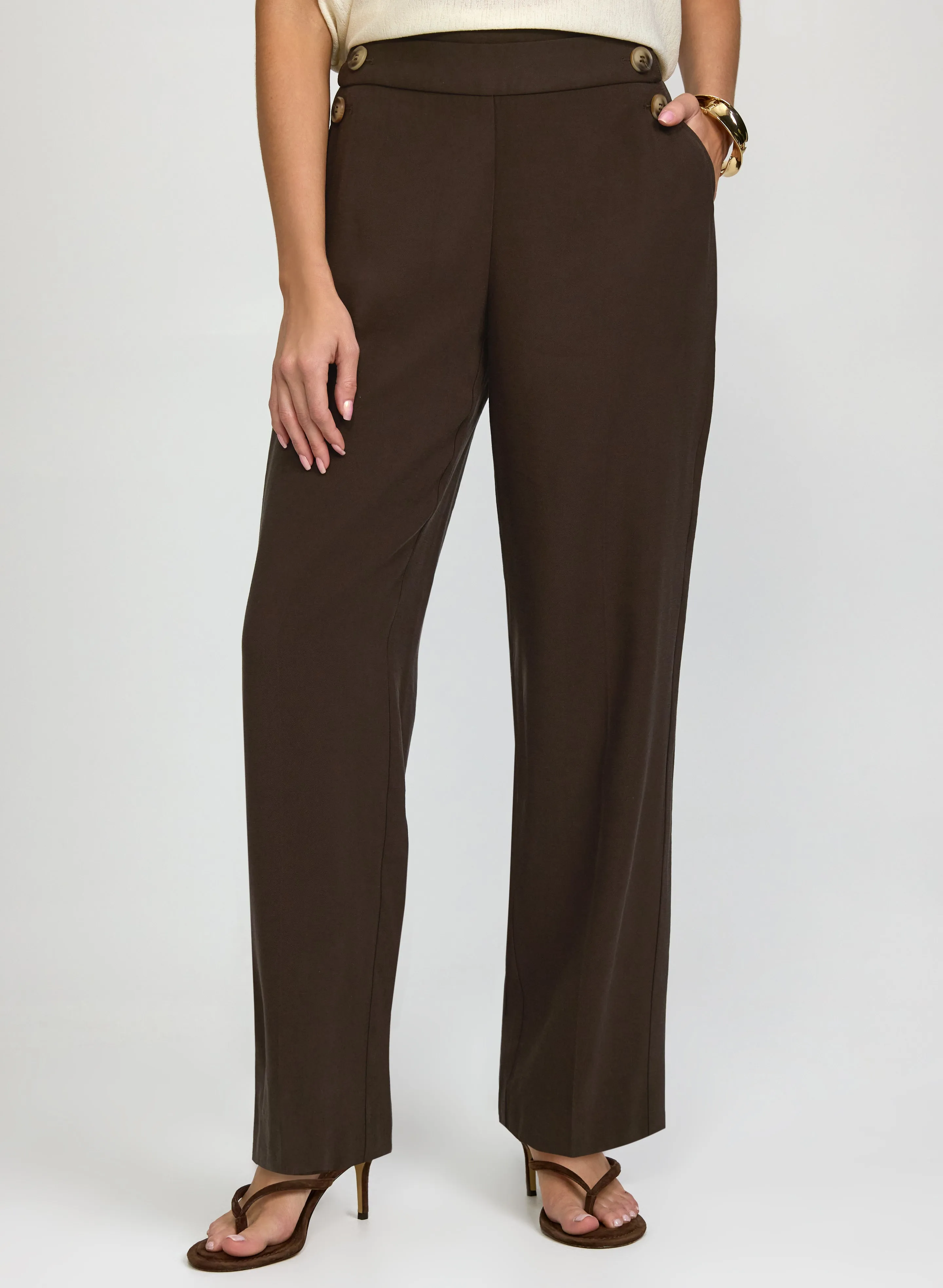 Laura Straight-Leg Pants Laura Straight-Leg Pants - Image 1