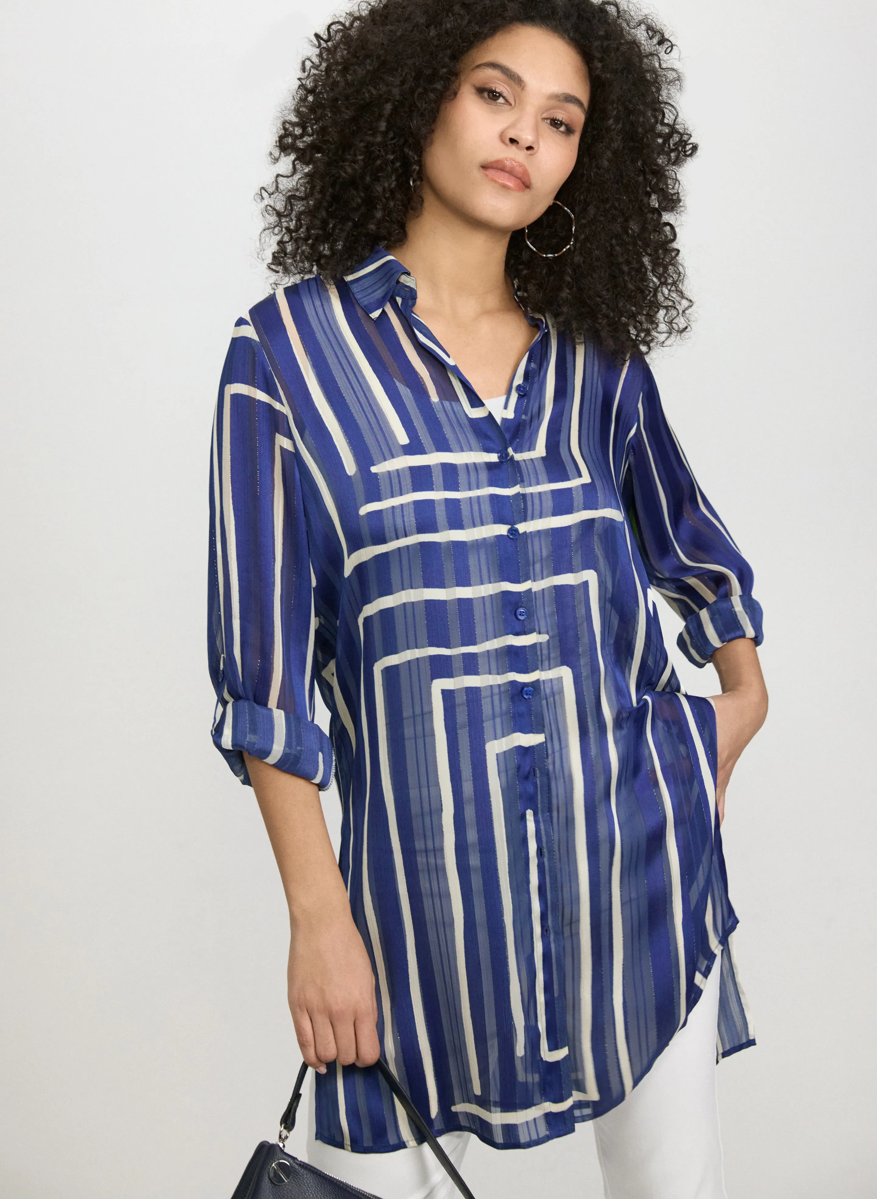 Laura Printed Chiffon Blouse Laura Printed Chiffon Blouse - Image 1