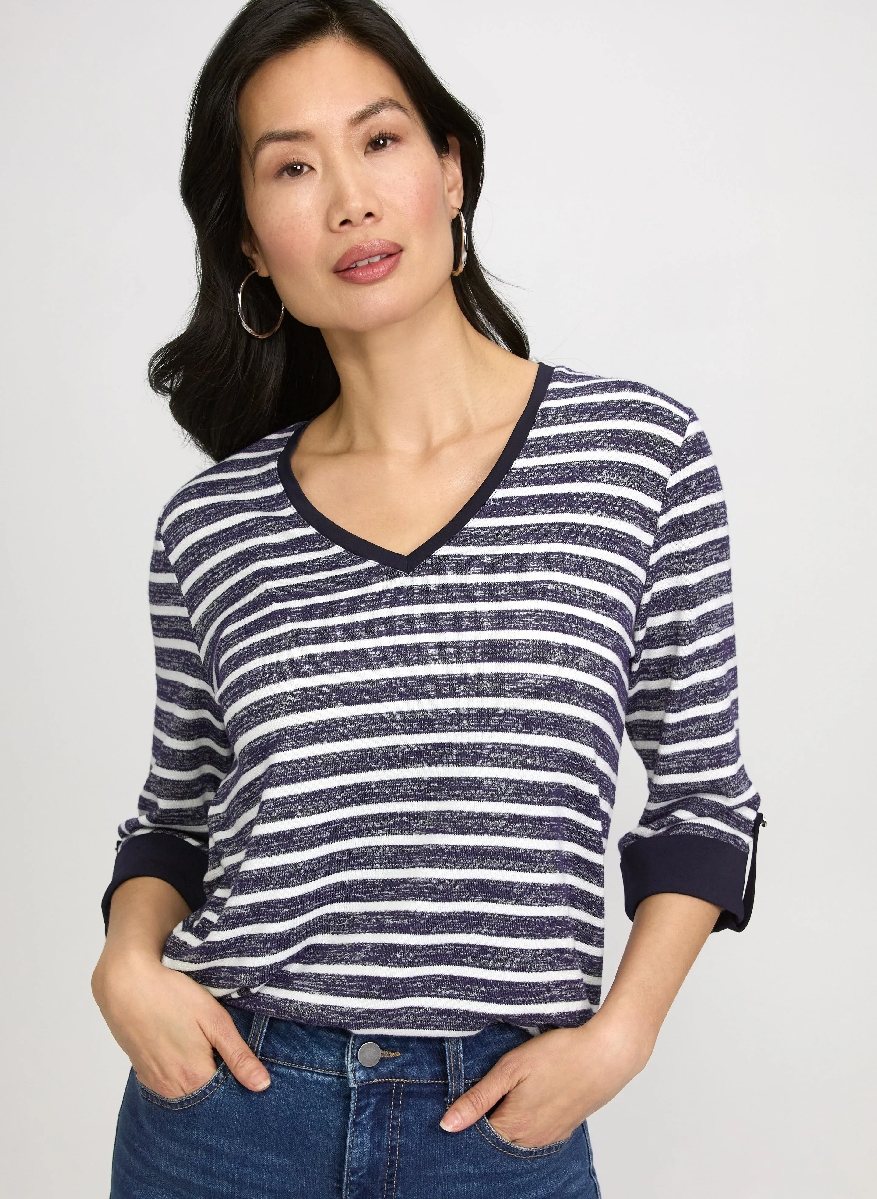 Laura Stripe Knit Top Laura Stripe Knit Top - Image 1