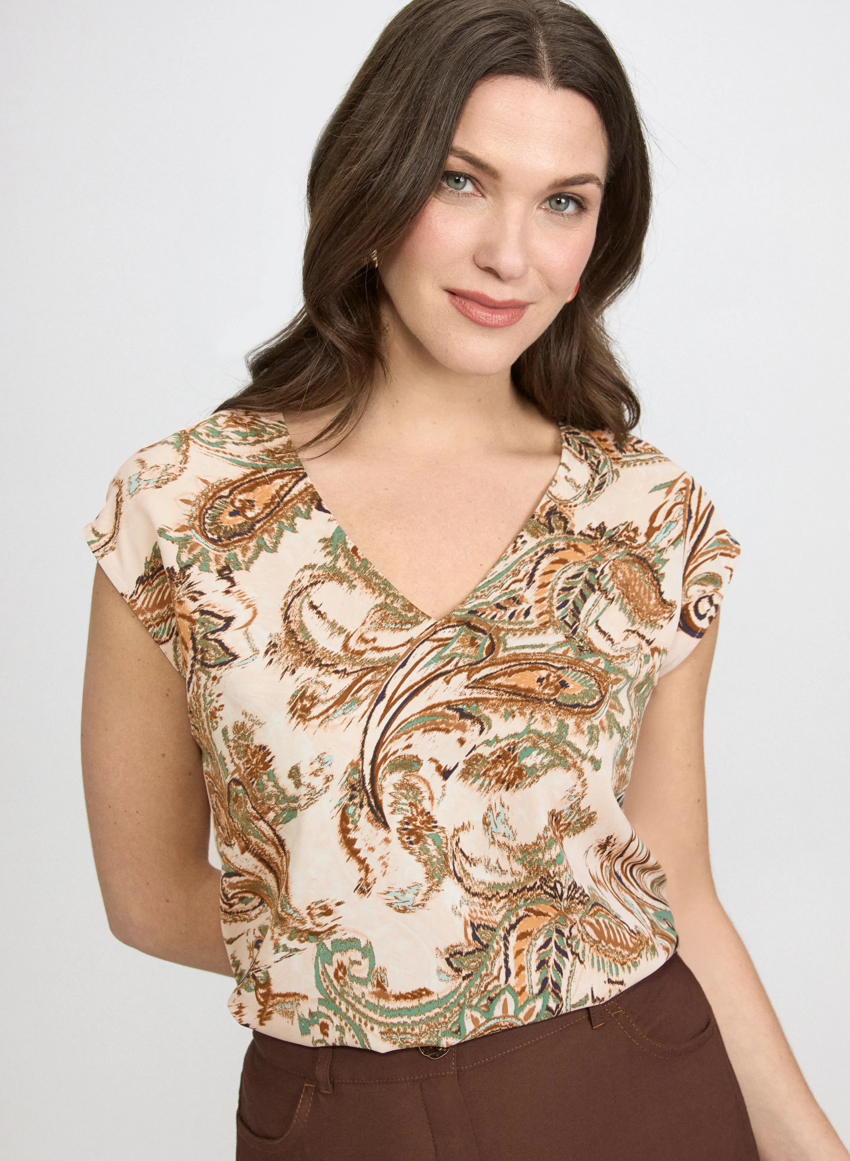Laura Paisley Front Top Laura Paisley Front Top - Image 1