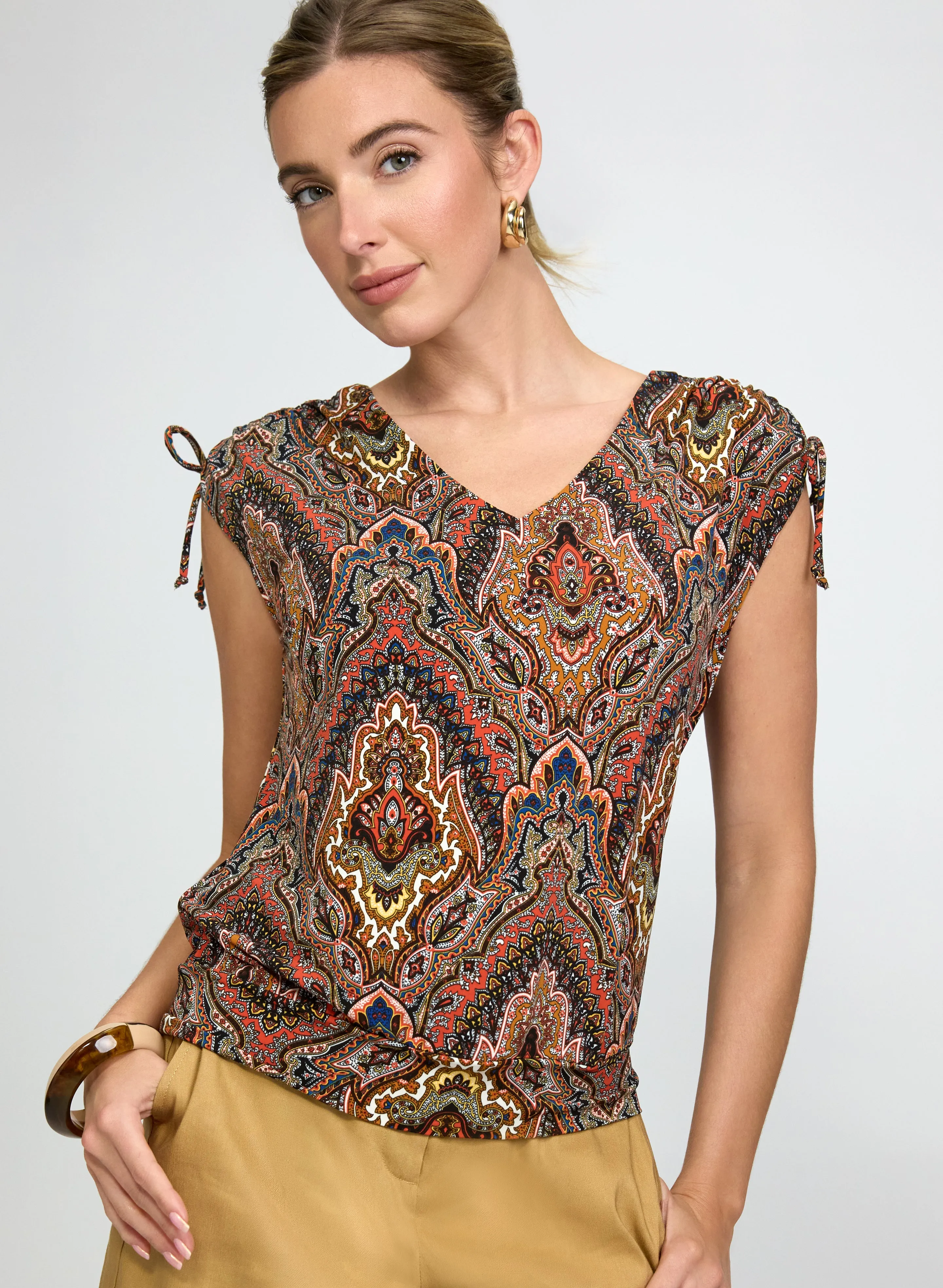 Laura Paisley Print Top Laura Paisley Print Top - Image 1