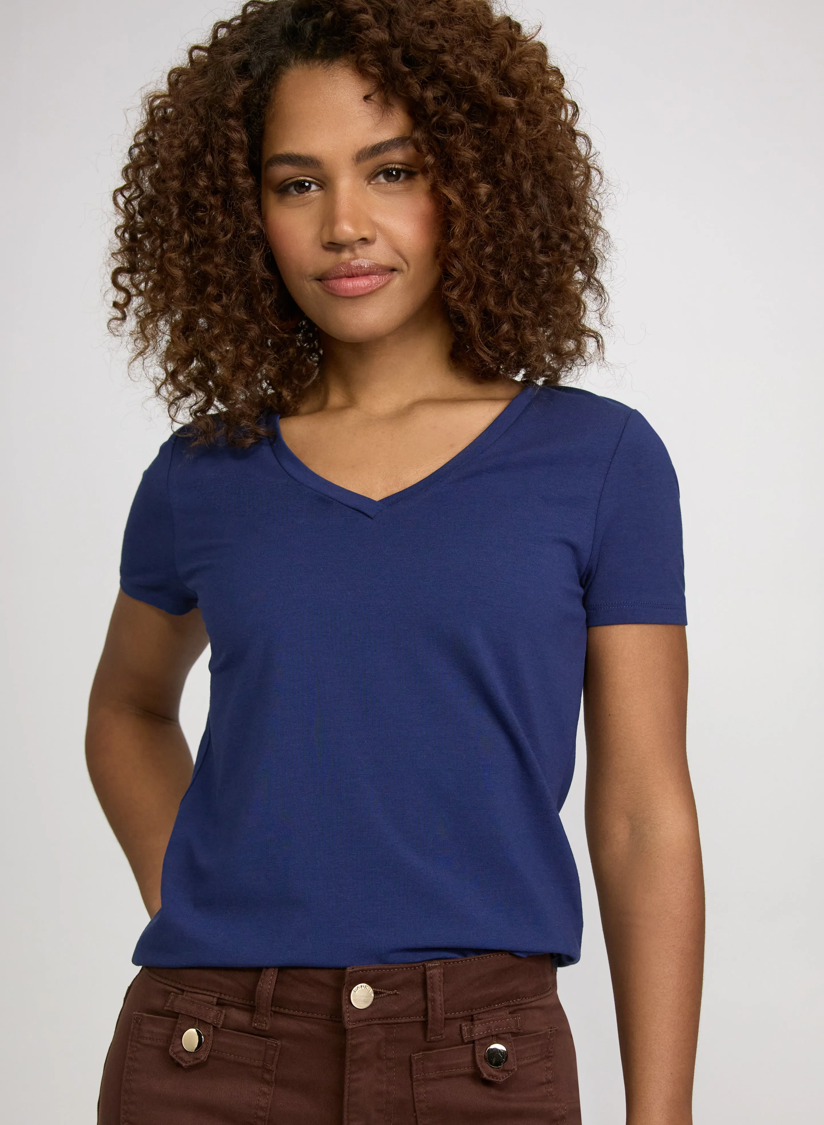 Laura Cotton-Blend T-Shirt Laura Cotton-Blend T-Shirt - Image 1