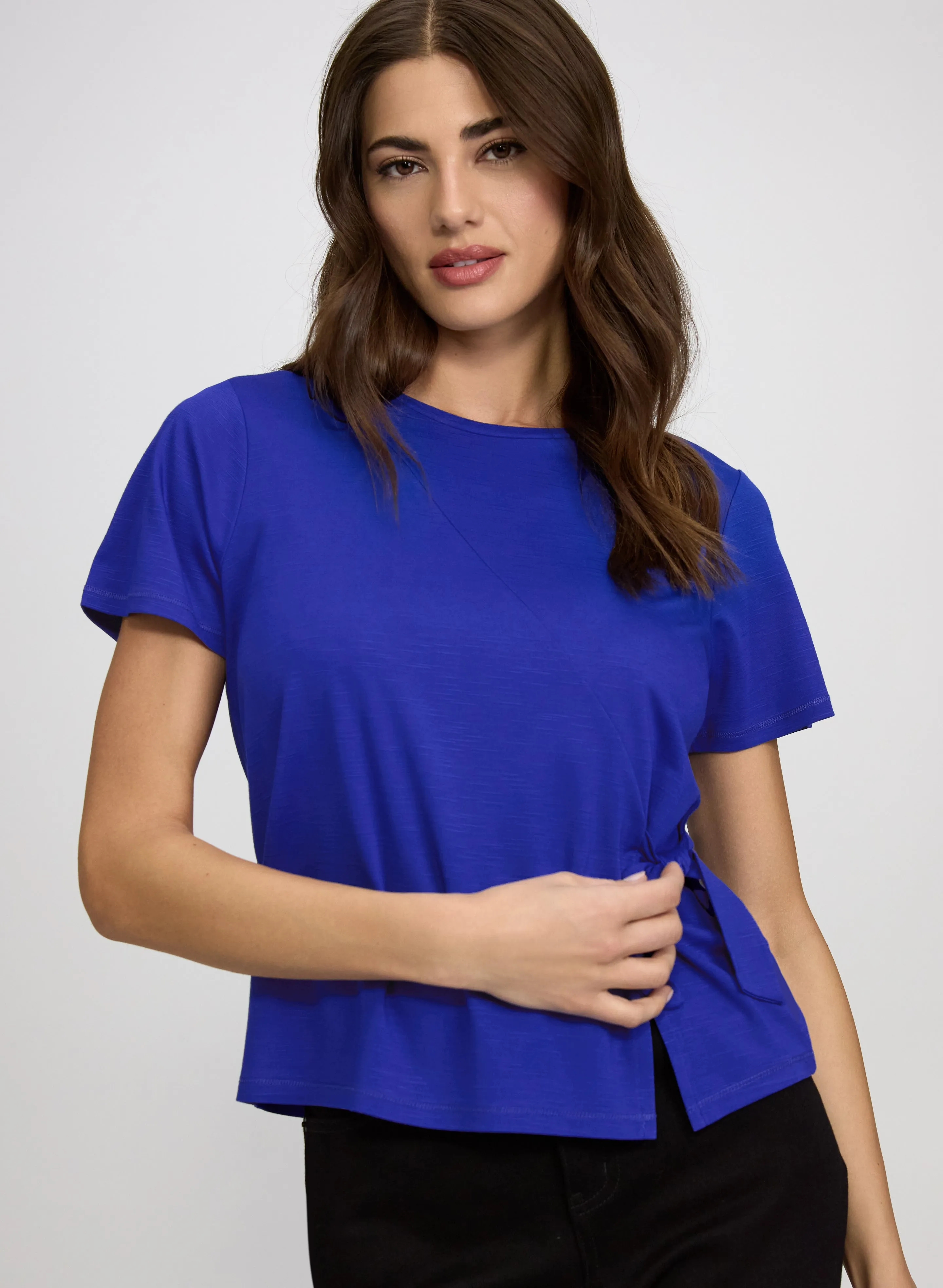 Laura Knot Detail T-Shirt Laura Knot Detail T-Shirt - Image 1