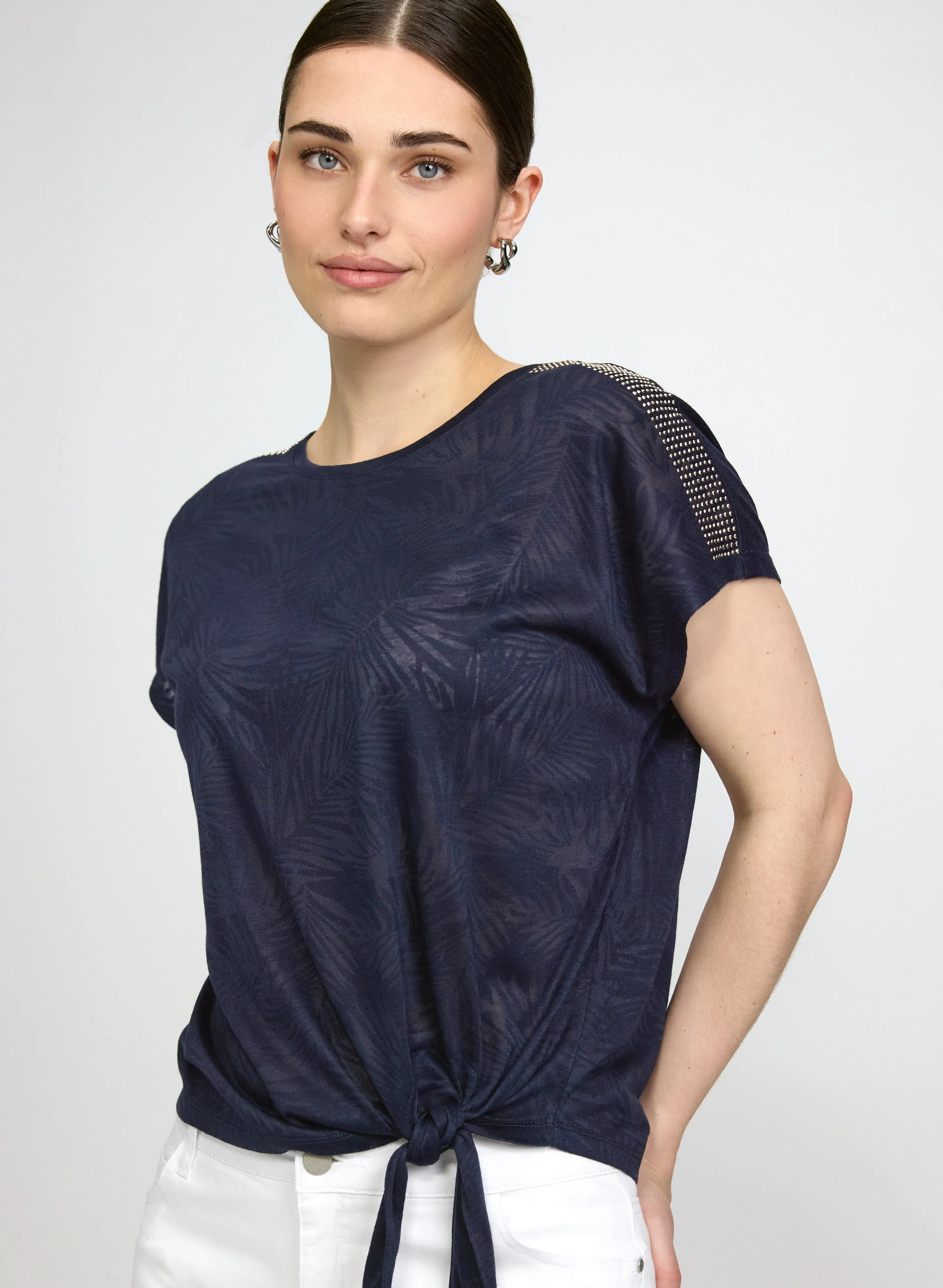 Laura Tropical Print T-Shirt Laura Tropical Print T-Shirt - Image 1