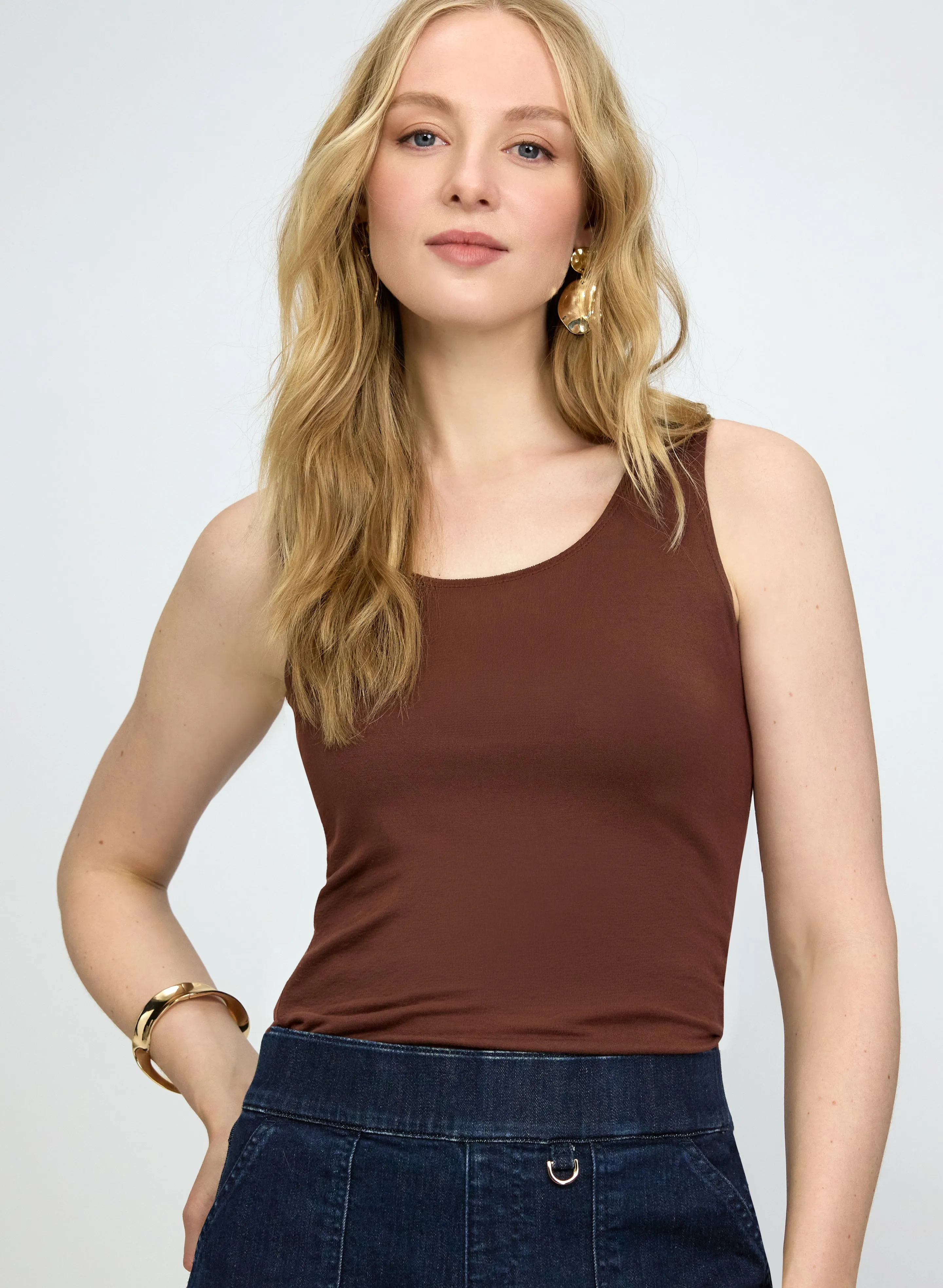 Laura Scoop Neck Tank Top Laura Scoop Neck Tank Top - Image 1