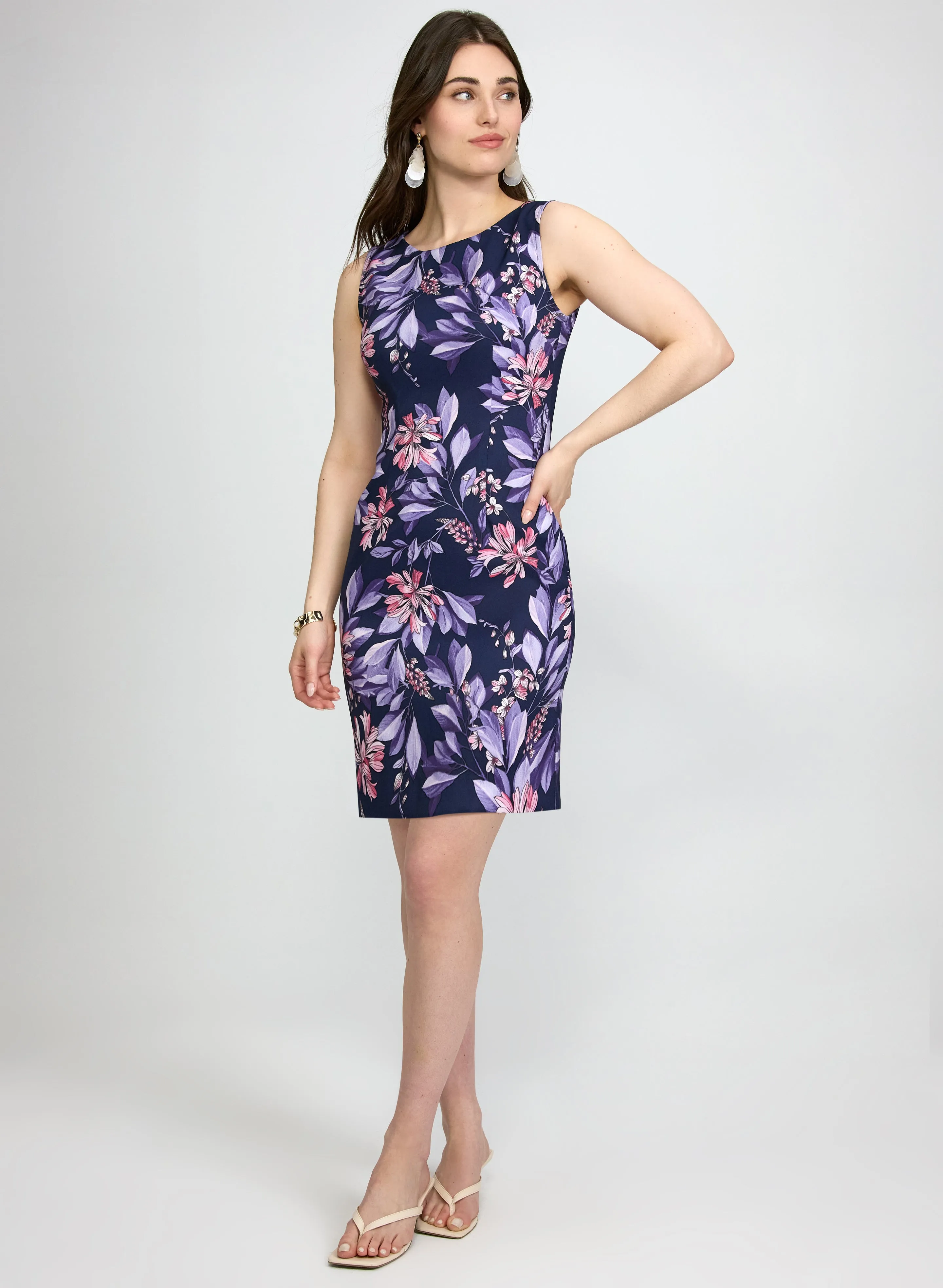 Laura Floral Sleeveless Dress Laura Floral Sleeveless Dress - Image 1