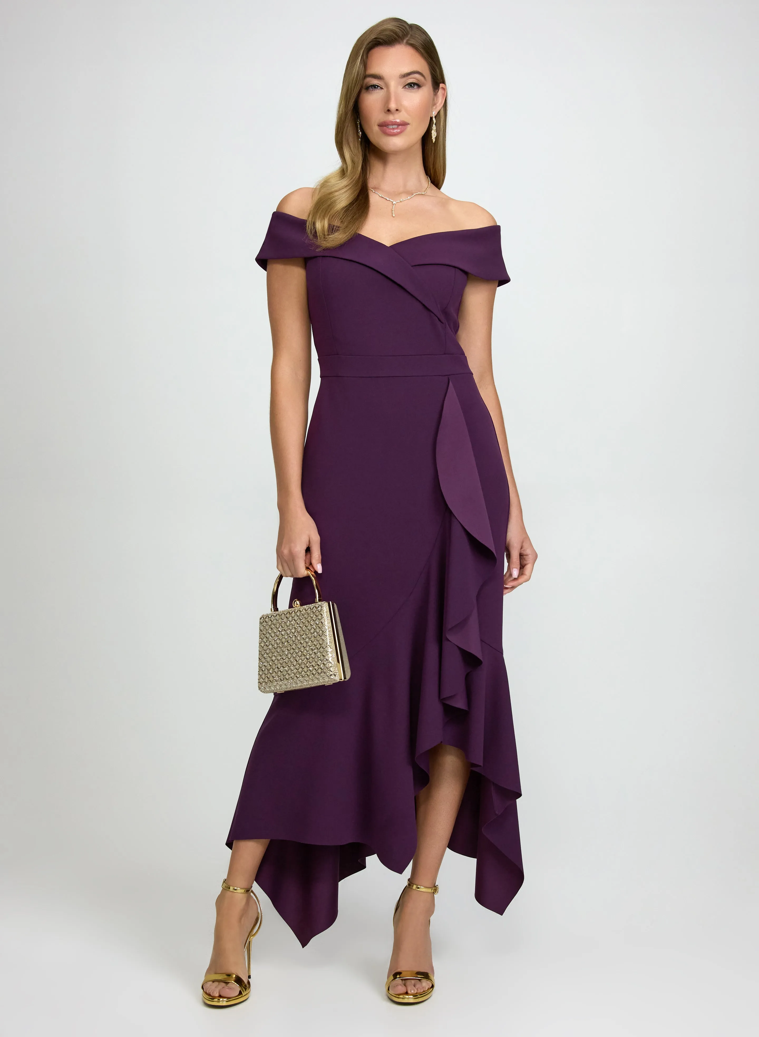 Laura Off-The-Shoulder Ruffle Dress Laura Off-The-Shoulder Ruffle Dress - Image 1