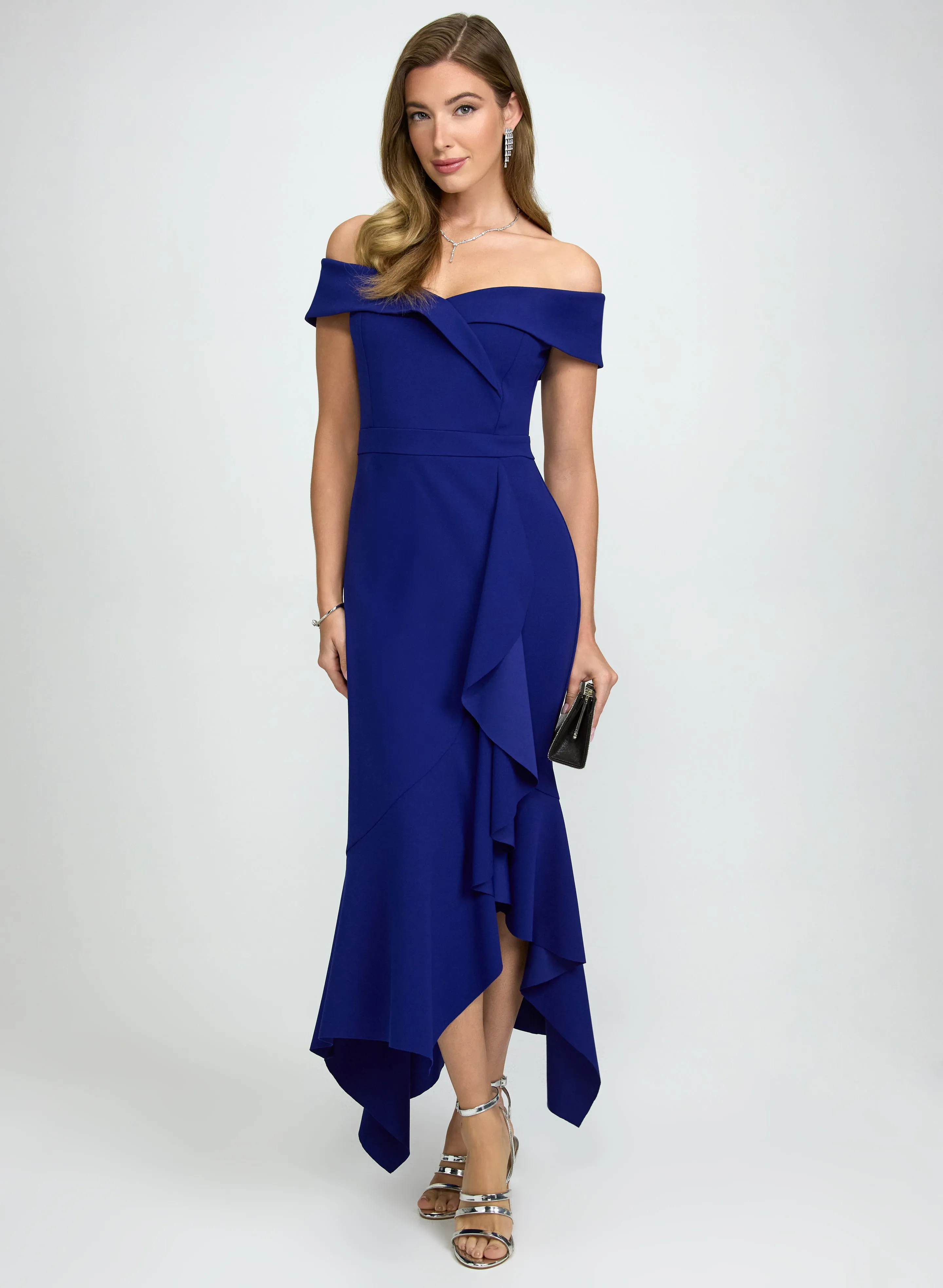 Laura Off-The-Shoulder Ruffle Dress Laura Off-The-Shoulder Ruffle Dress - Image 1
