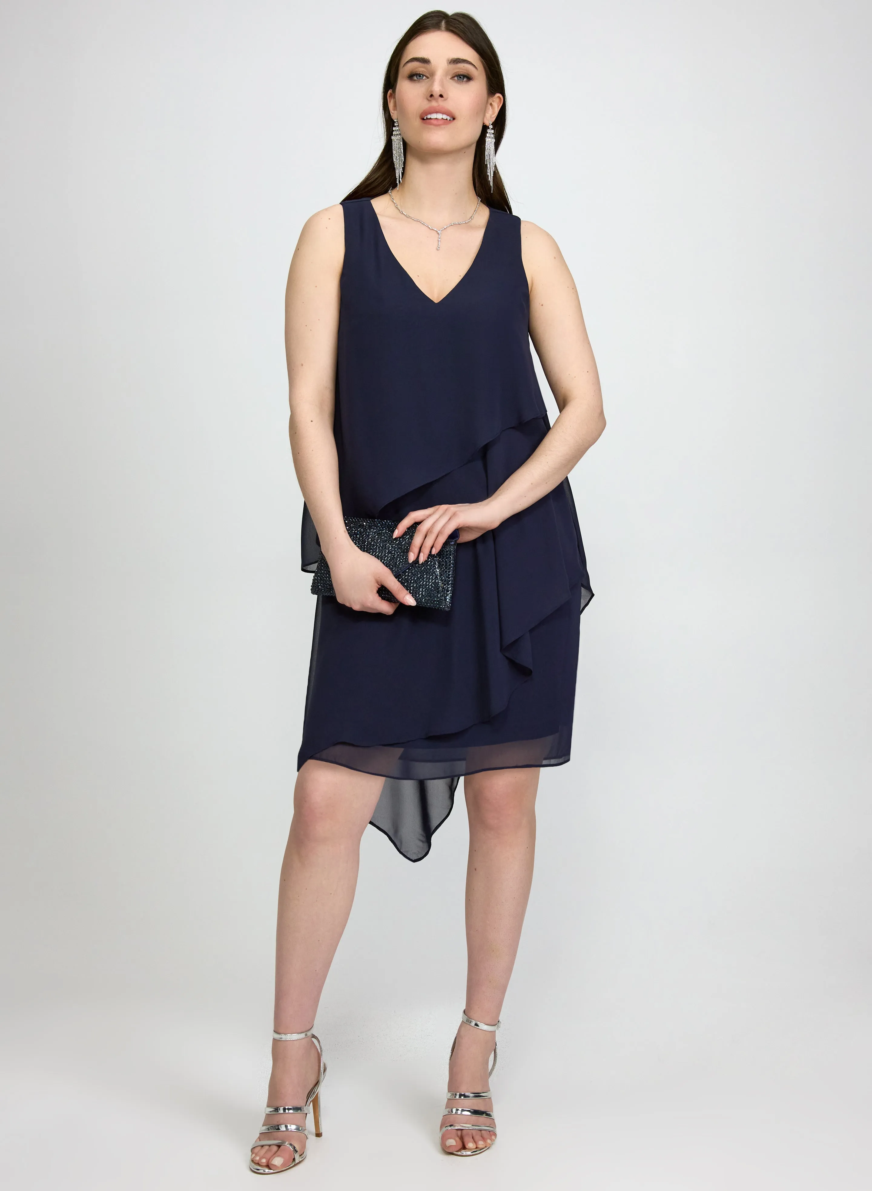 Laura Tiered Chiffon Dress Laura Tiered Chiffon Dress - Image 1