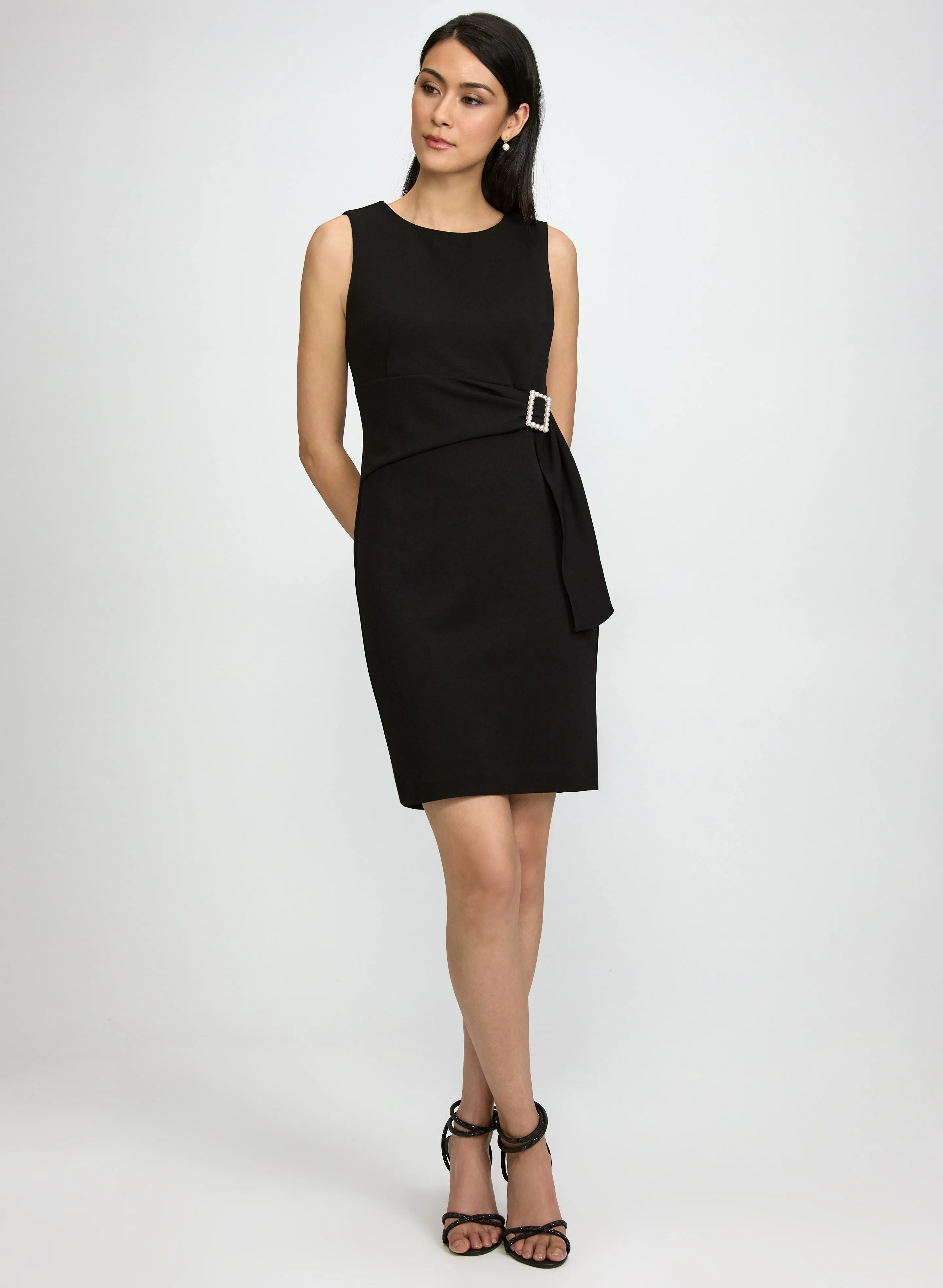 Laura Pearl Buckle Short Dress Laura Pearl Buckle Short Dress - Image 1