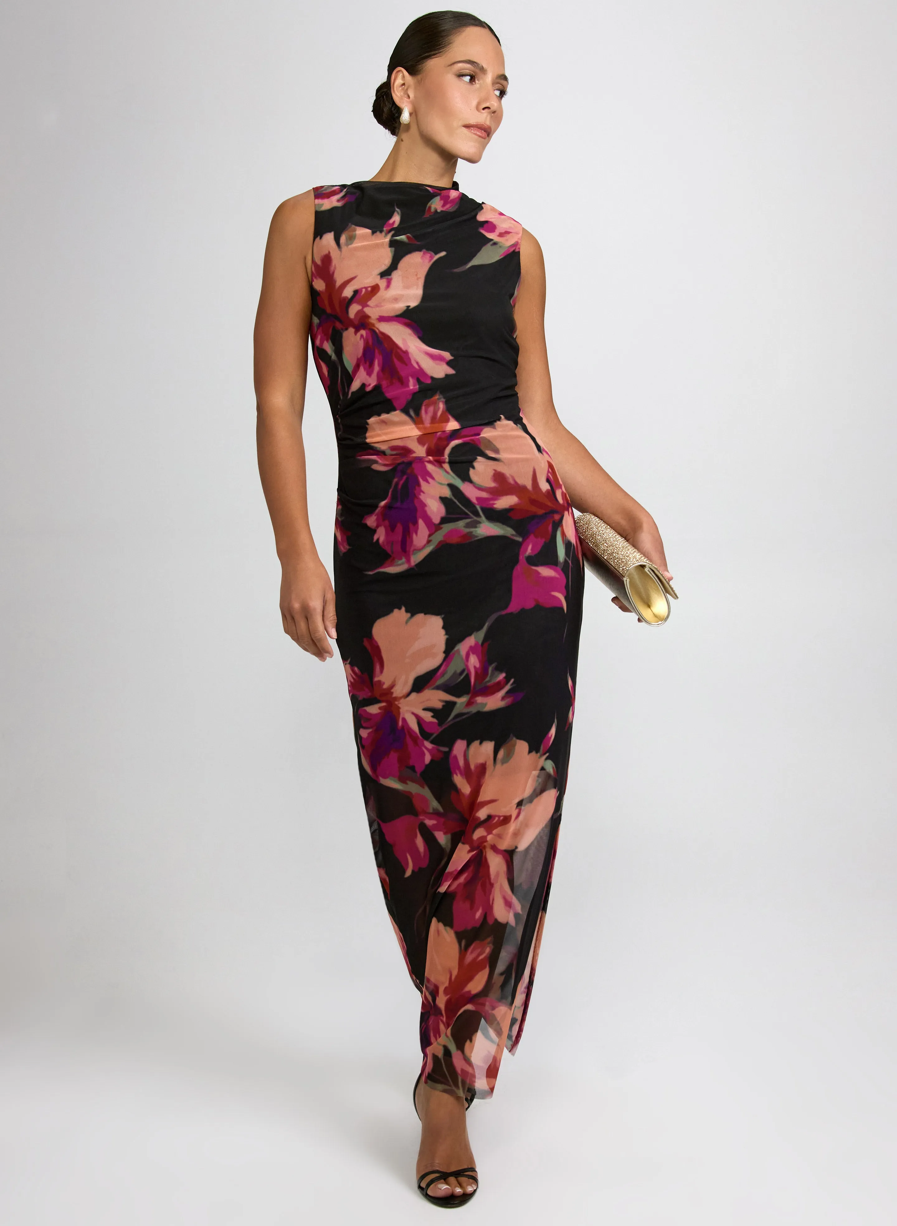 Laura Floral Fitted Dress Laura Floral Fitted Dress - Image 1