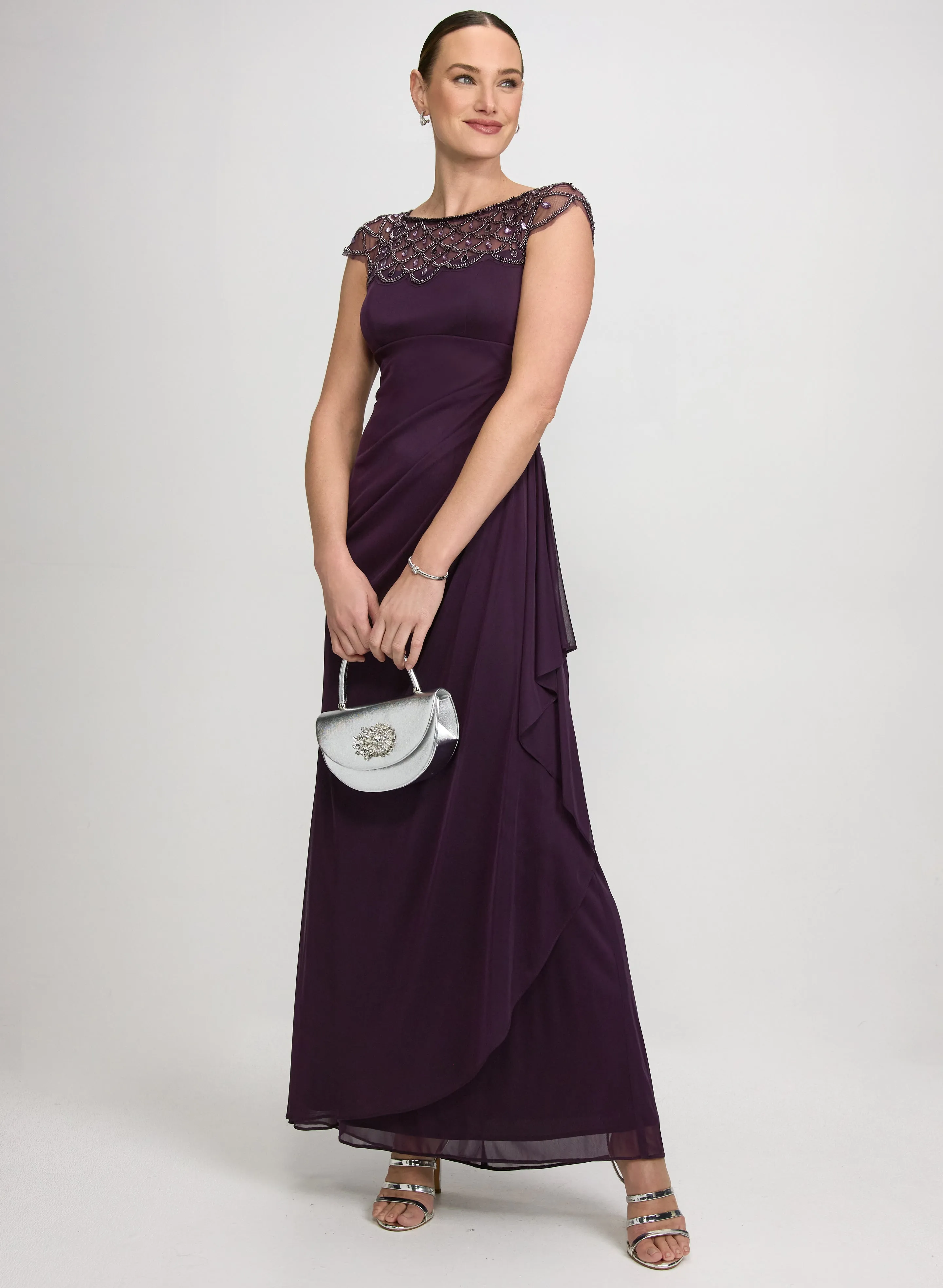 Laura Embellished Mesh Dress Laura Embellished Mesh Dress - Image 1