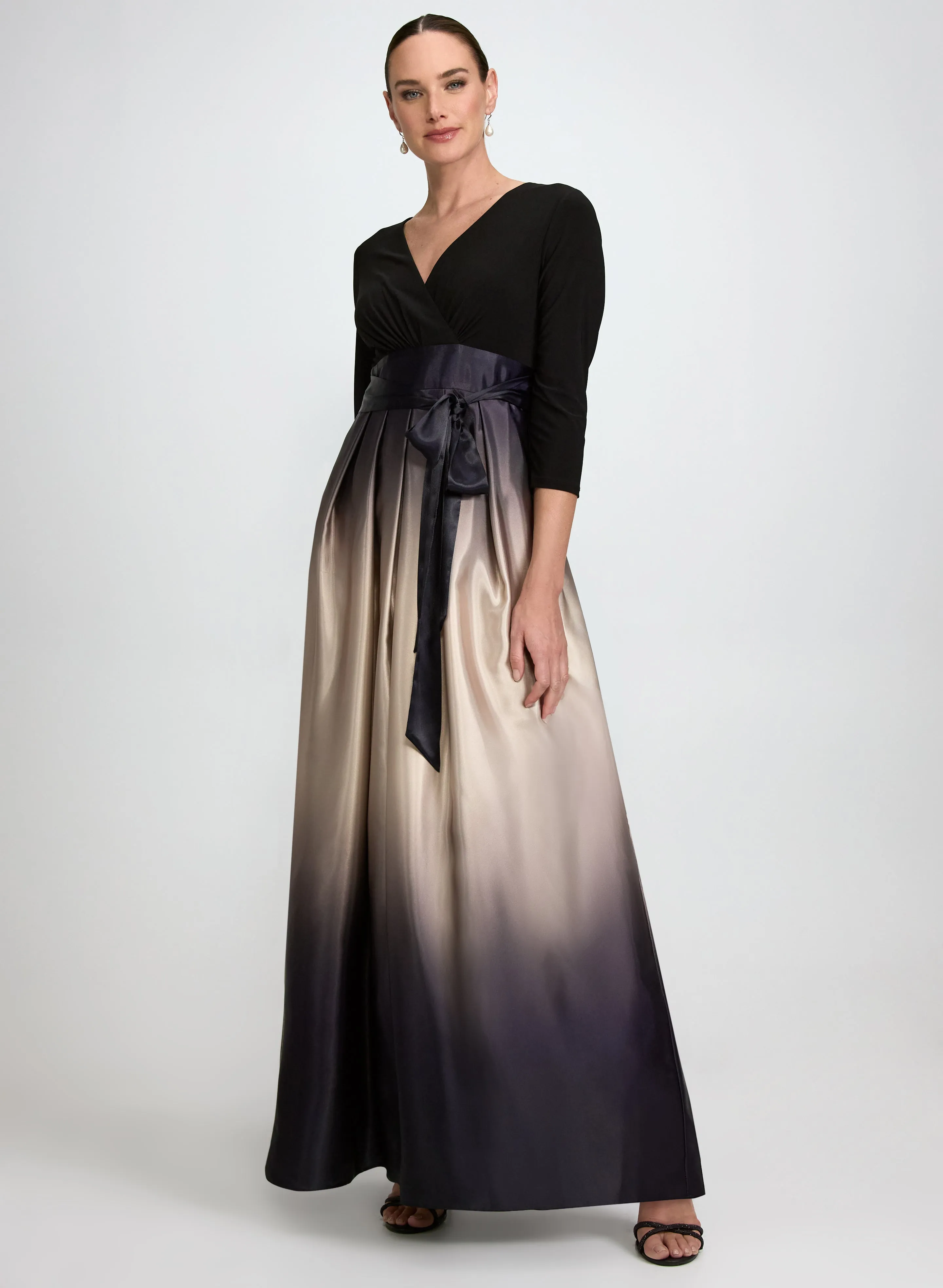 Laura Ombre Satin Dress Laura Ombre Satin Dress - Image 1