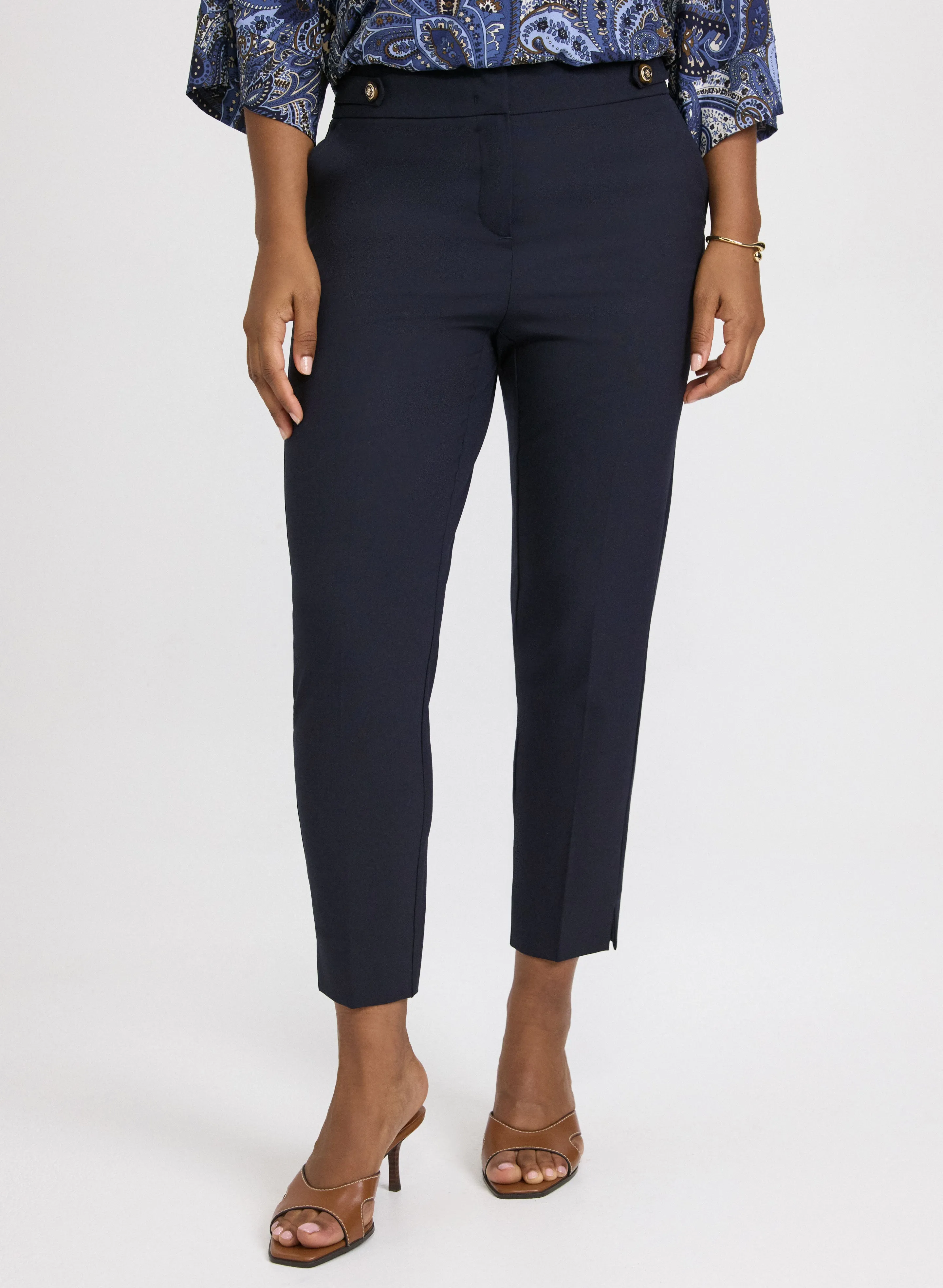 Laura Emma Slim-Leg Pants Laura Emma Slim-Leg Pants - Image 1