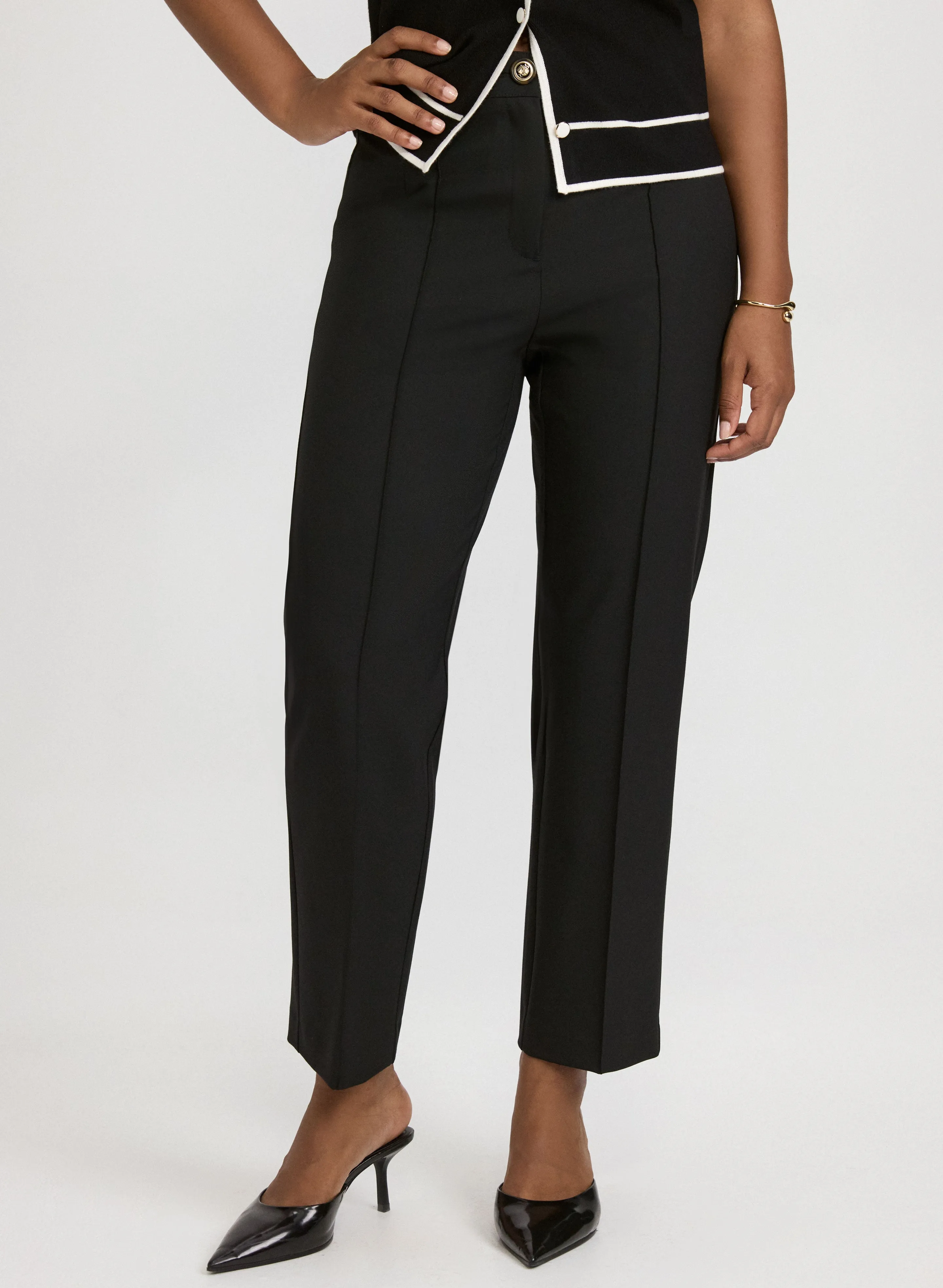 Laura Mia Straight-Leg Pants Laura Mia Straight-Leg Pants - Image 1