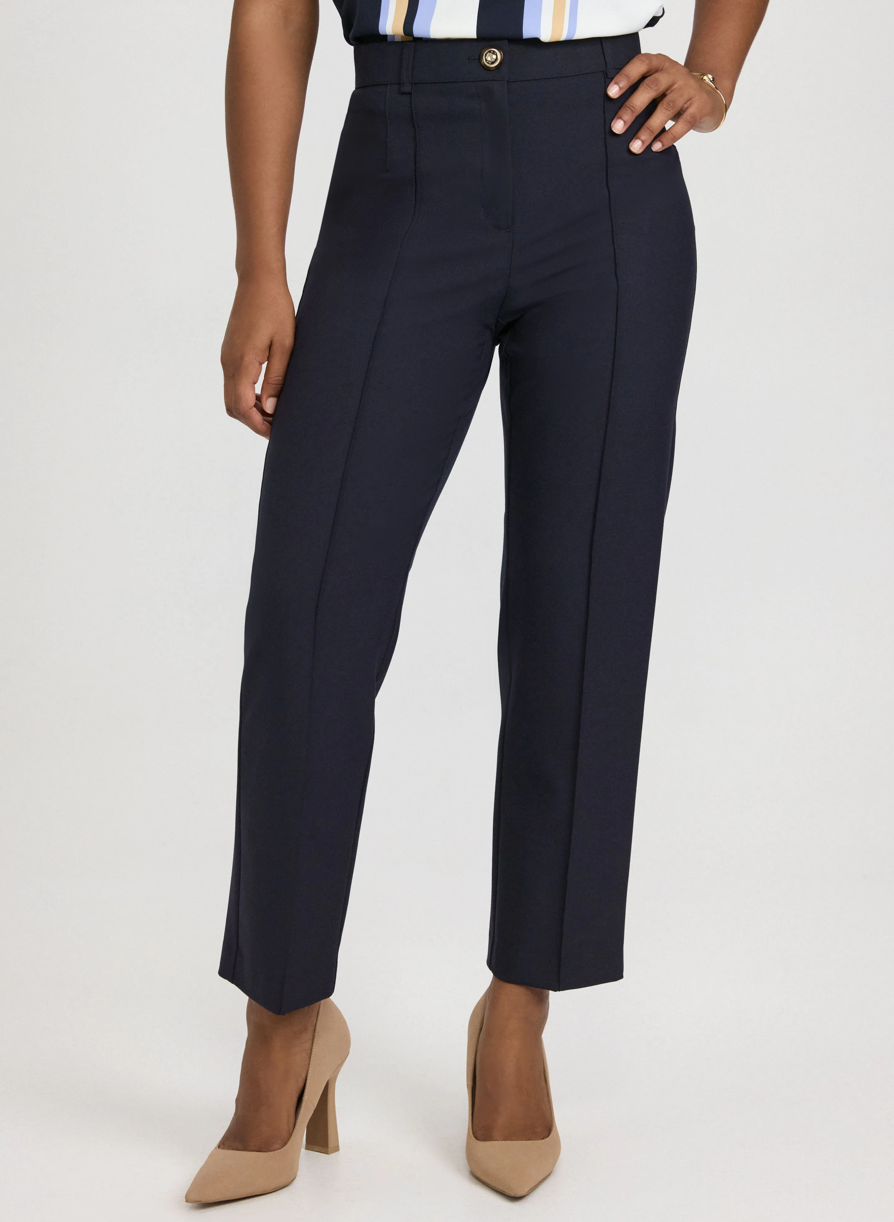 Laura Mia Straight-Leg Pants Laura Mia Straight-Leg Pants - Image 1