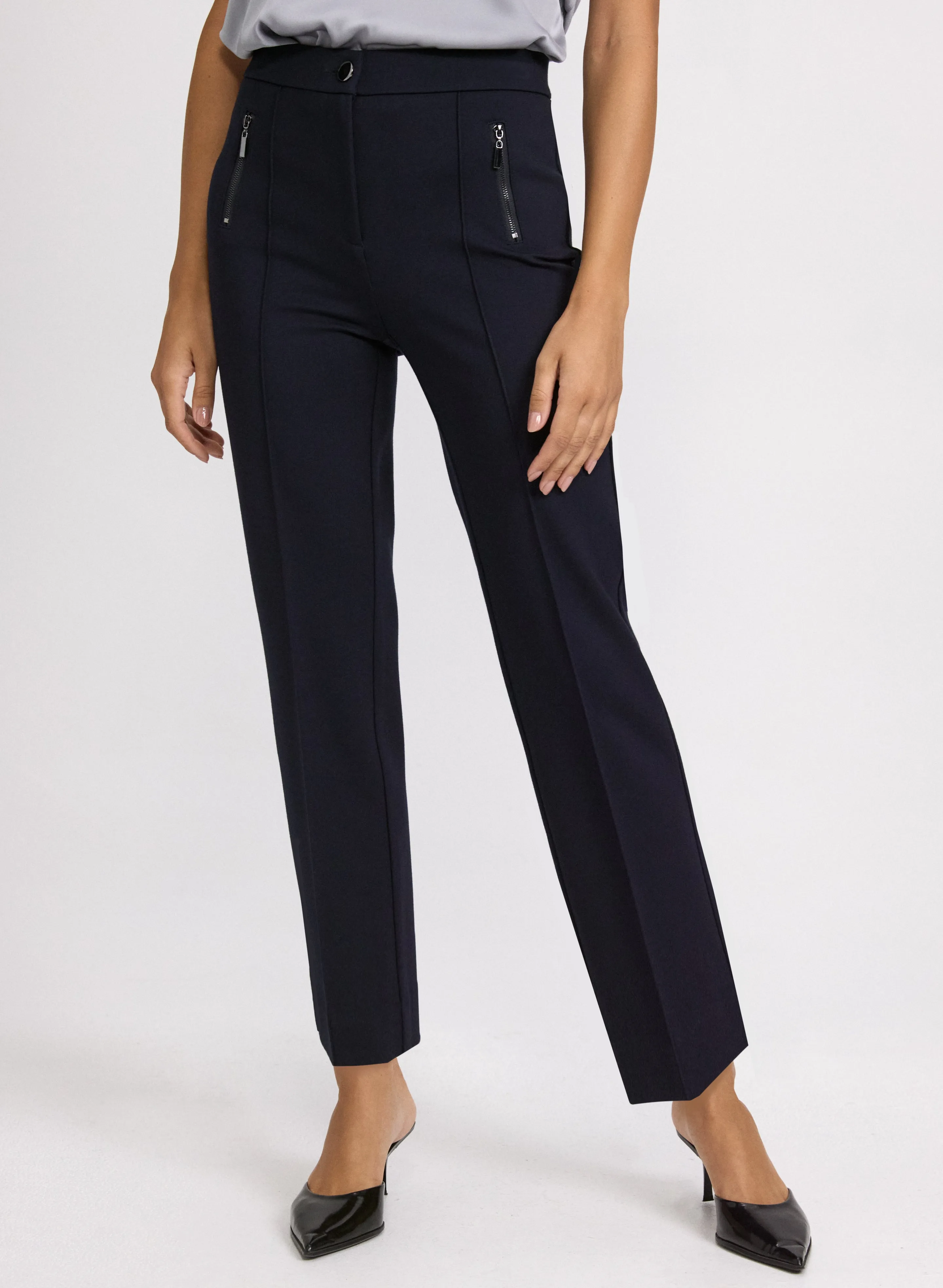 Laura Mia Straight-Leg Pants Laura Mia Straight-Leg Pants - Image 1