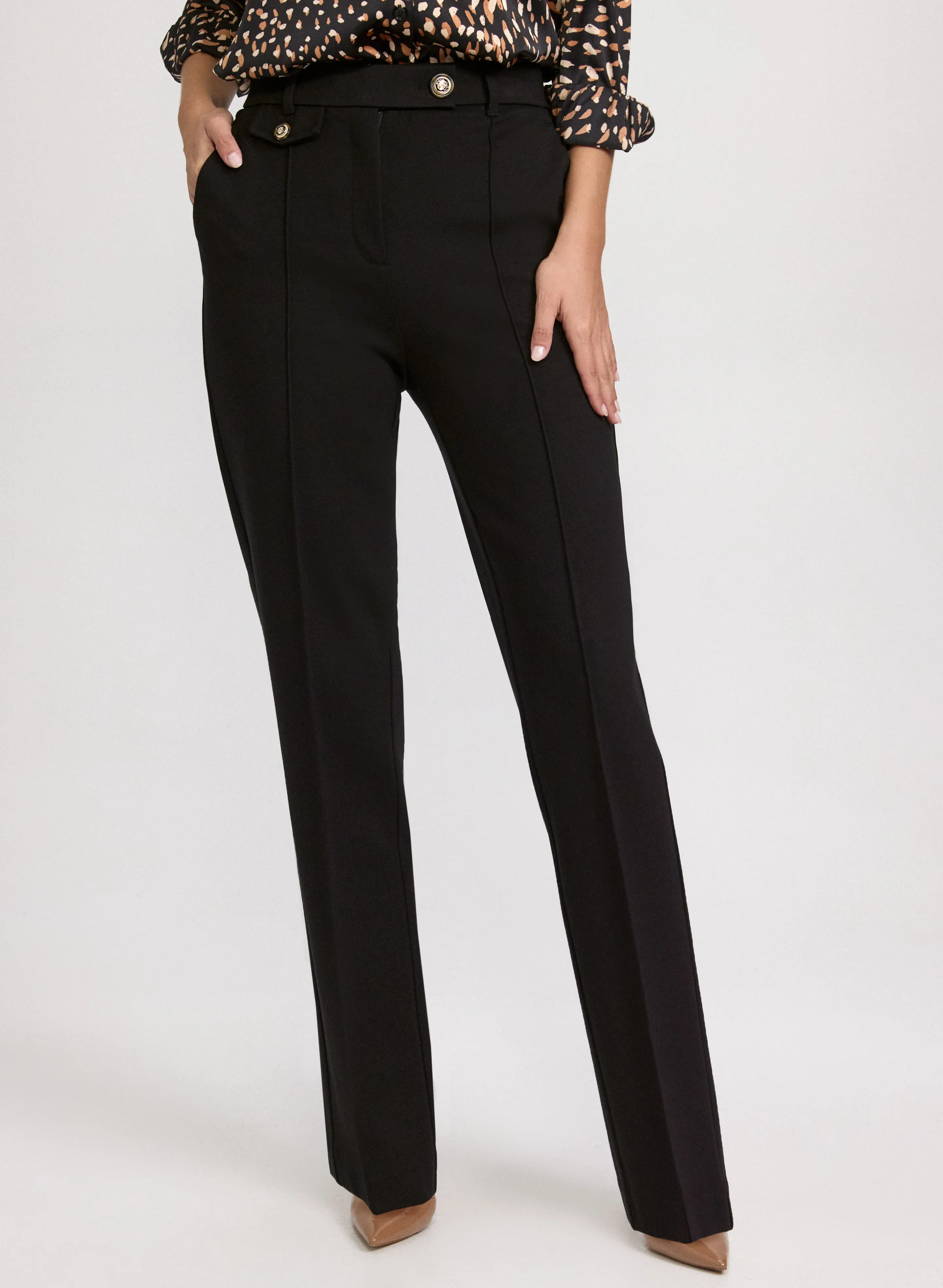 Laura Mia Straight-Leg Pants Laura Mia Straight-Leg Pants - Image 1