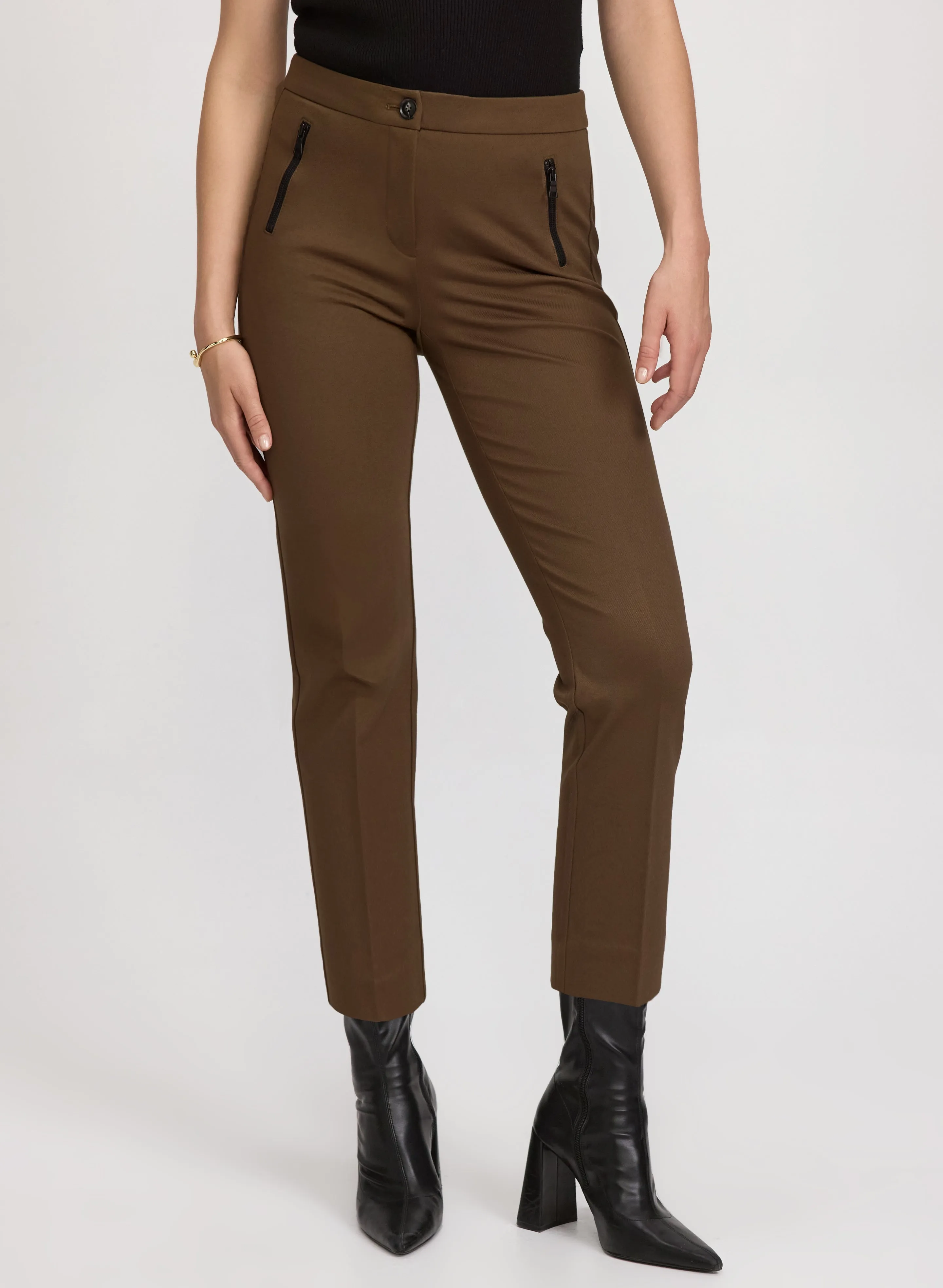 Laura Emma Slim-Leg Pants Laura Emma Slim-Leg Pants - Image 1