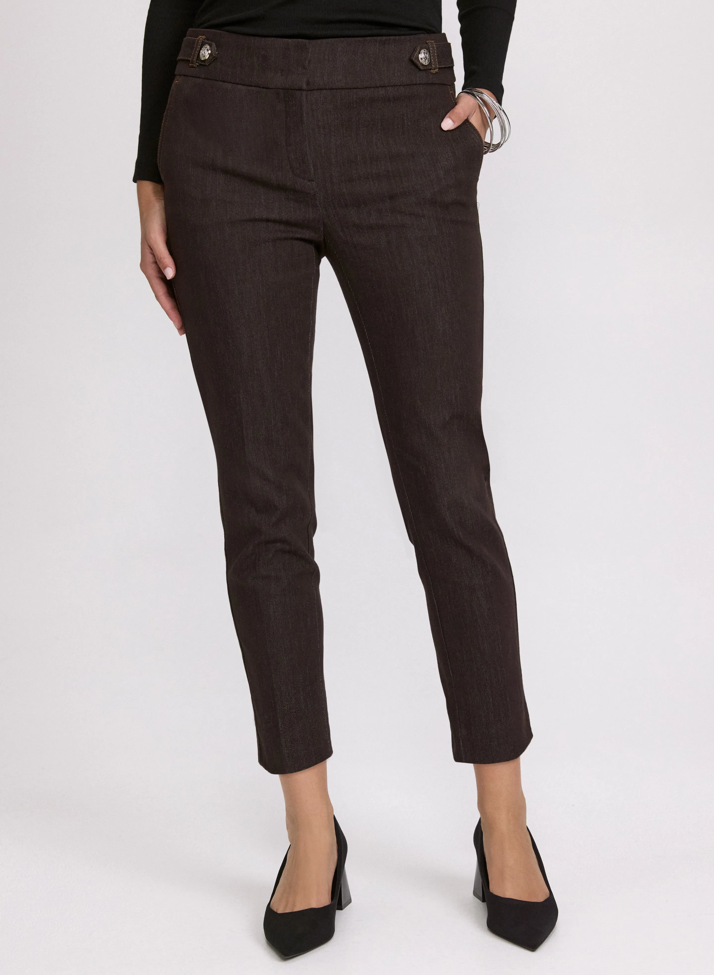 Laura Emma Slim-Leg Pants Laura Emma Slim-Leg Pants - Image 1