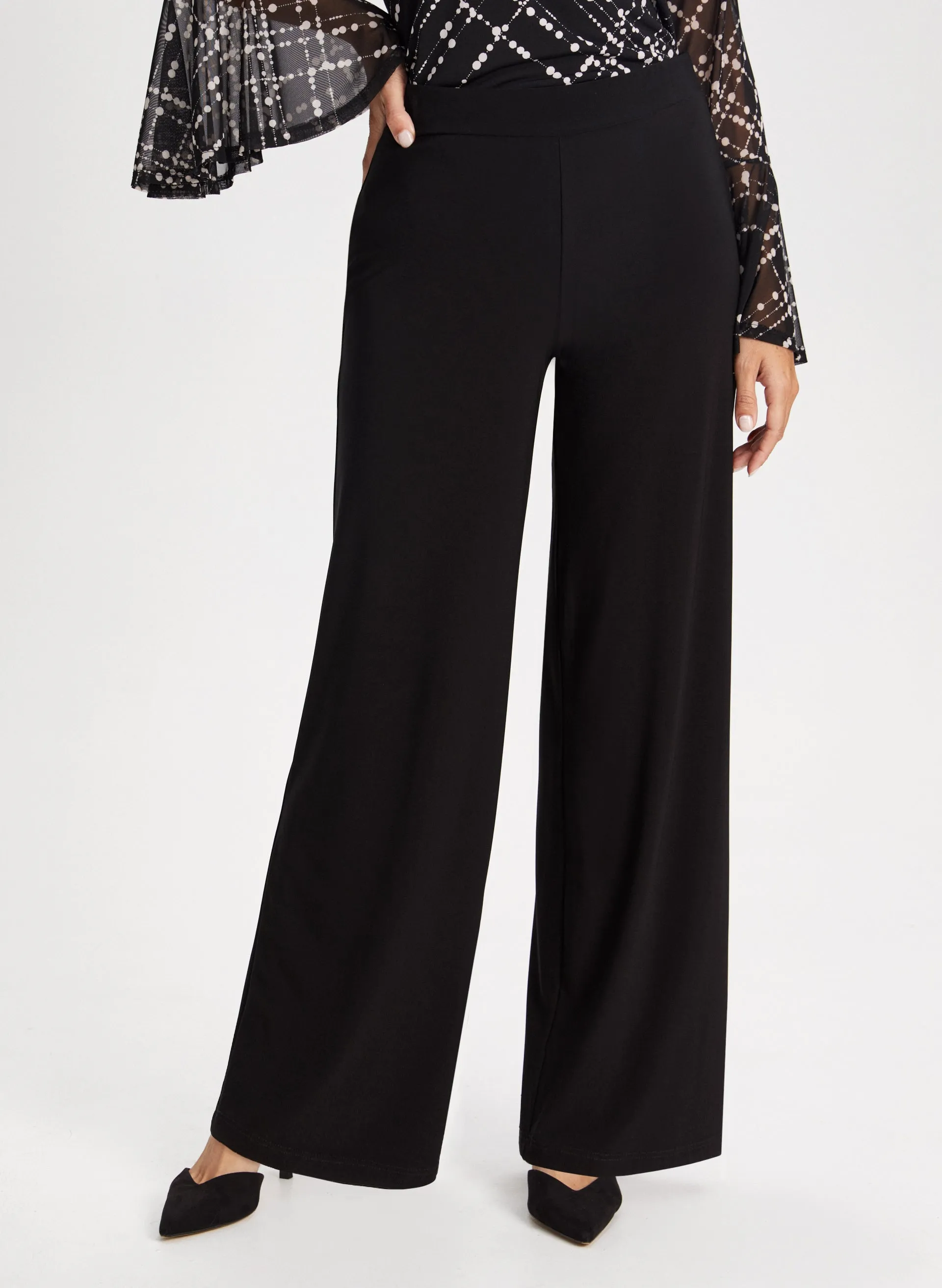 Laura Olivia Wide-Leg Pants Laura Olivia Wide-Leg Pants - Image 1
