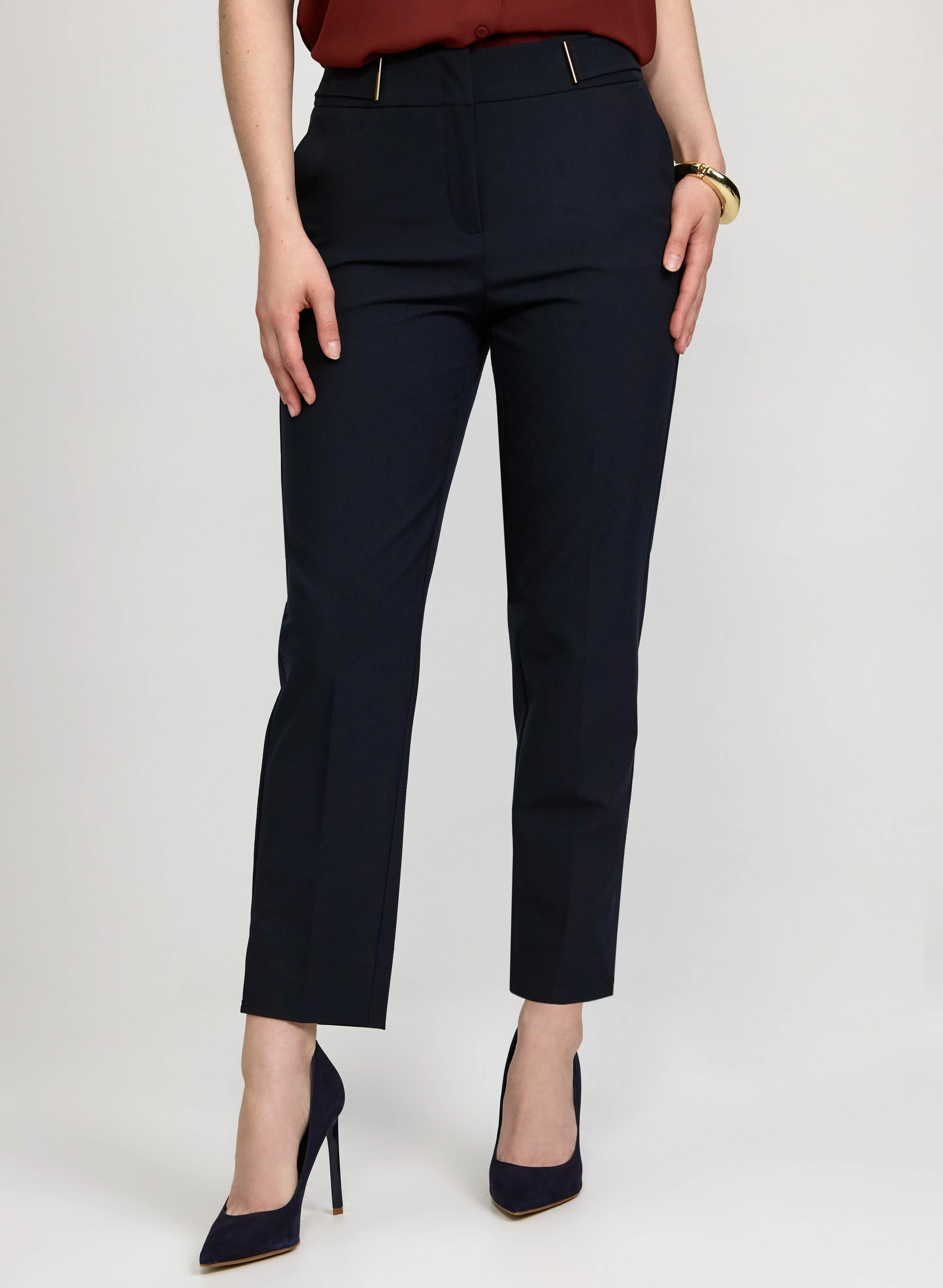 Laura Emma Slim-Leg Pants Laura Emma Slim-Leg Pants - Image 1