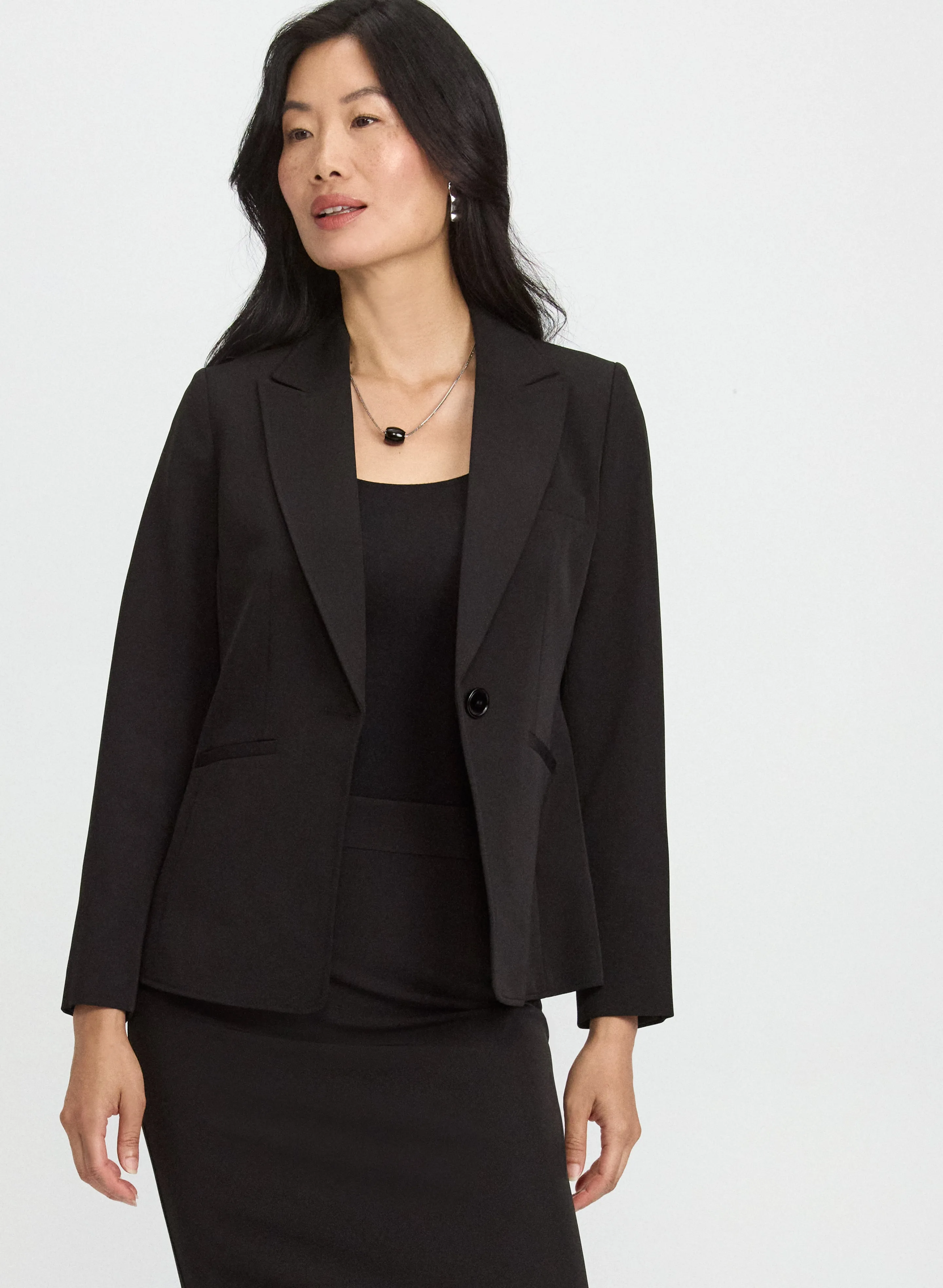 Laura Signature Single-Breasted Blazer Laura Signature Single-Breasted Blazer - Image 1