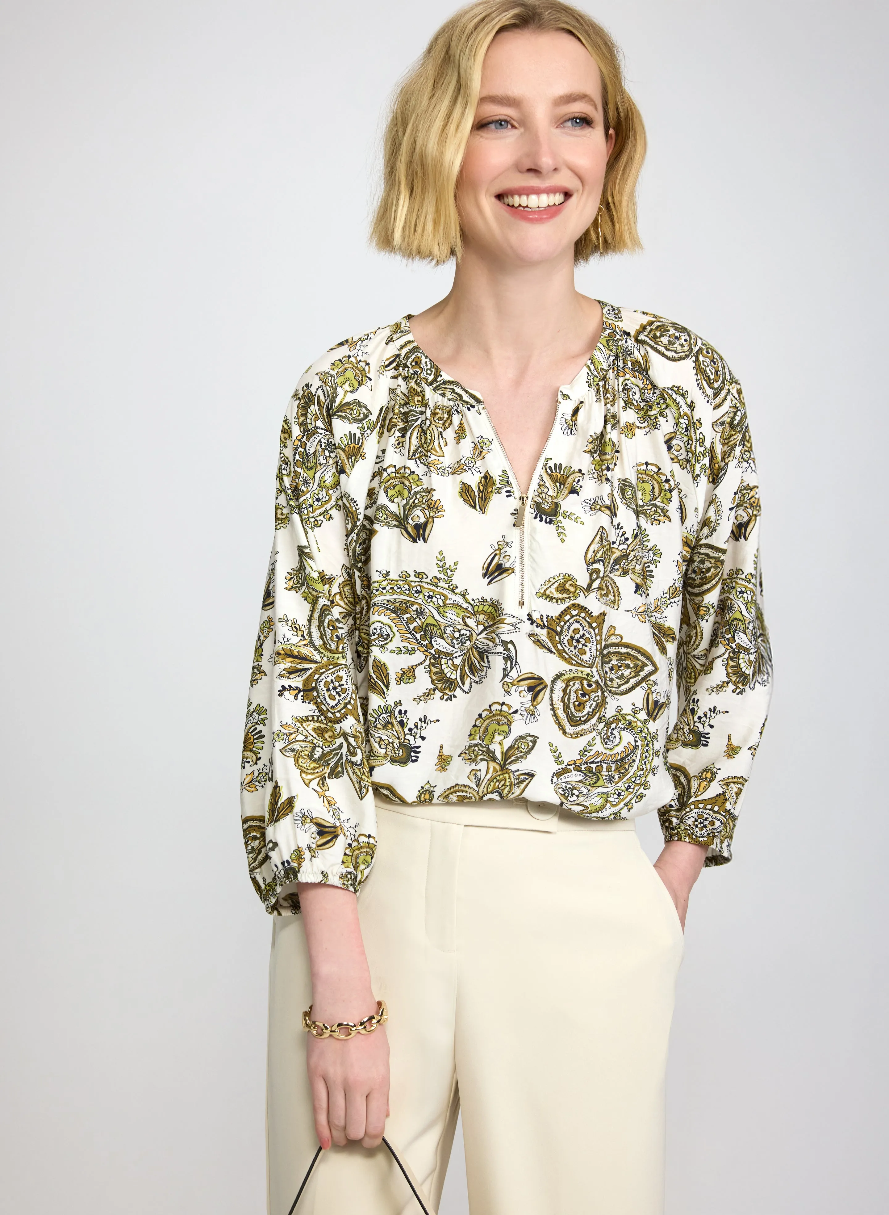 Laura Paisley Blouse Laura Paisley Blouse - Image 1