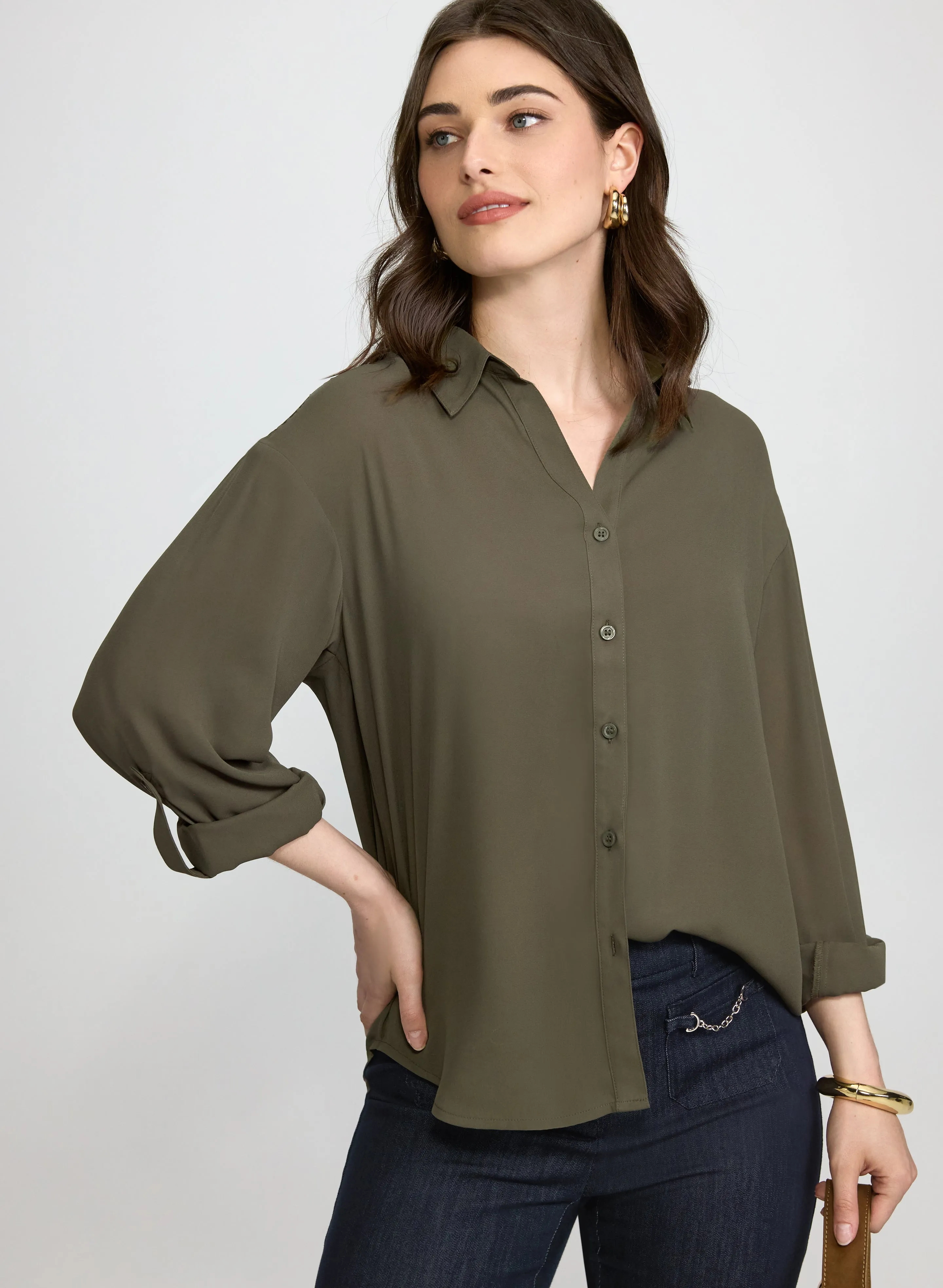 Laura Button-Down Blouse Laura Button-Down Blouse - Image 1