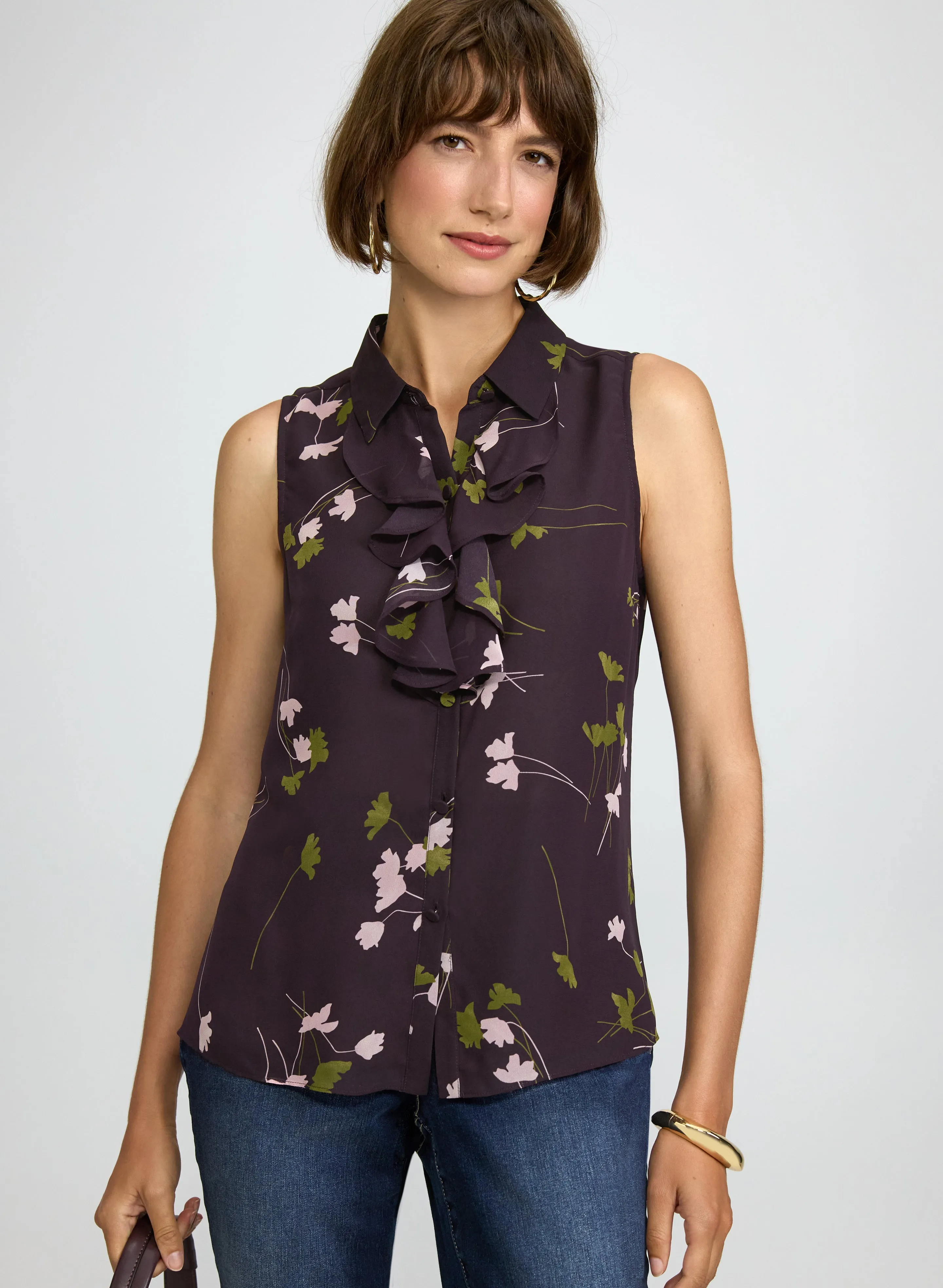 Laura Sleeveless Floral Blouse Laura Sleeveless Floral Blouse - Image 1