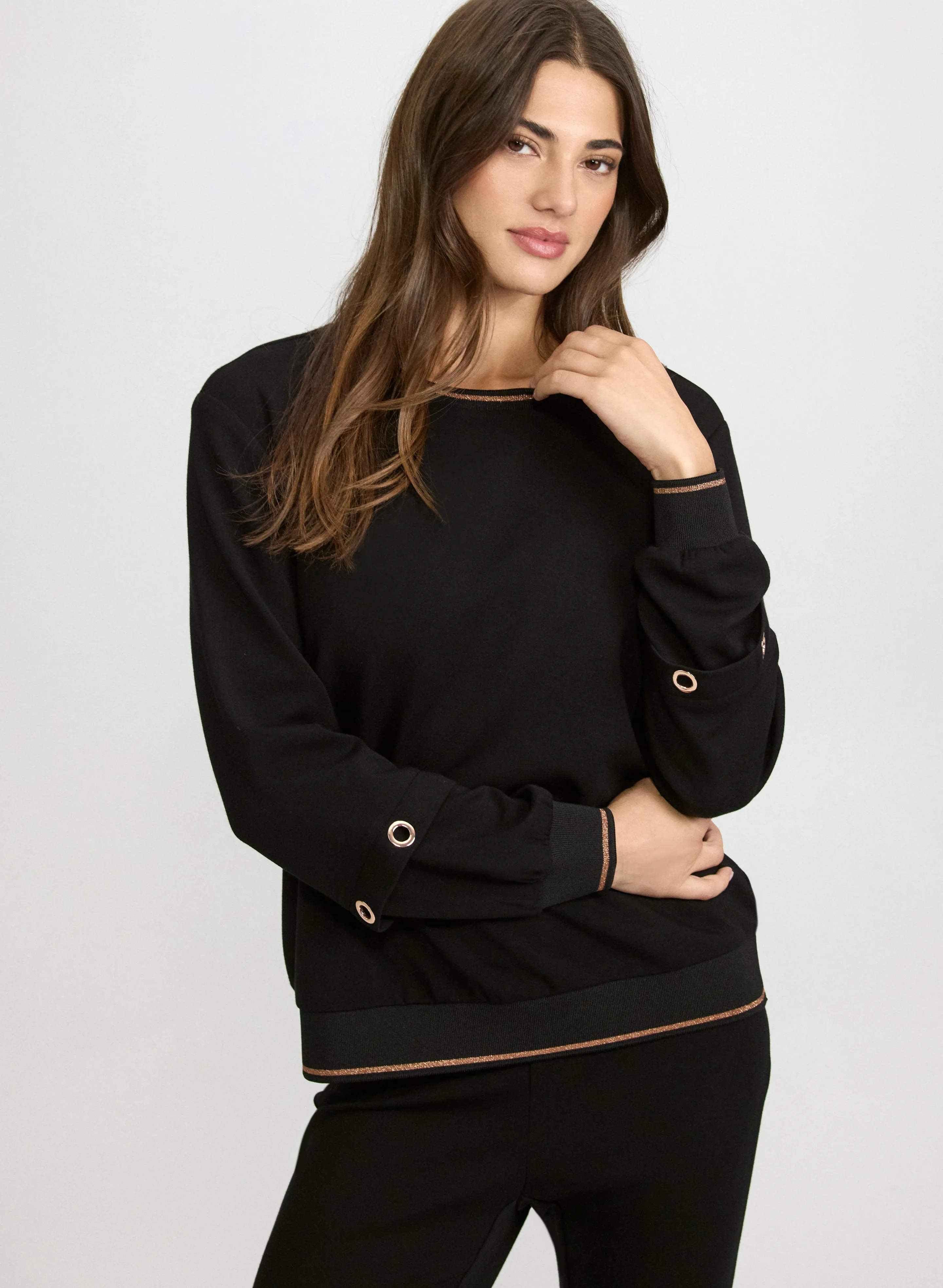 Laura Grommet Embellished Top Laura Grommet Embellished Top - Image 1