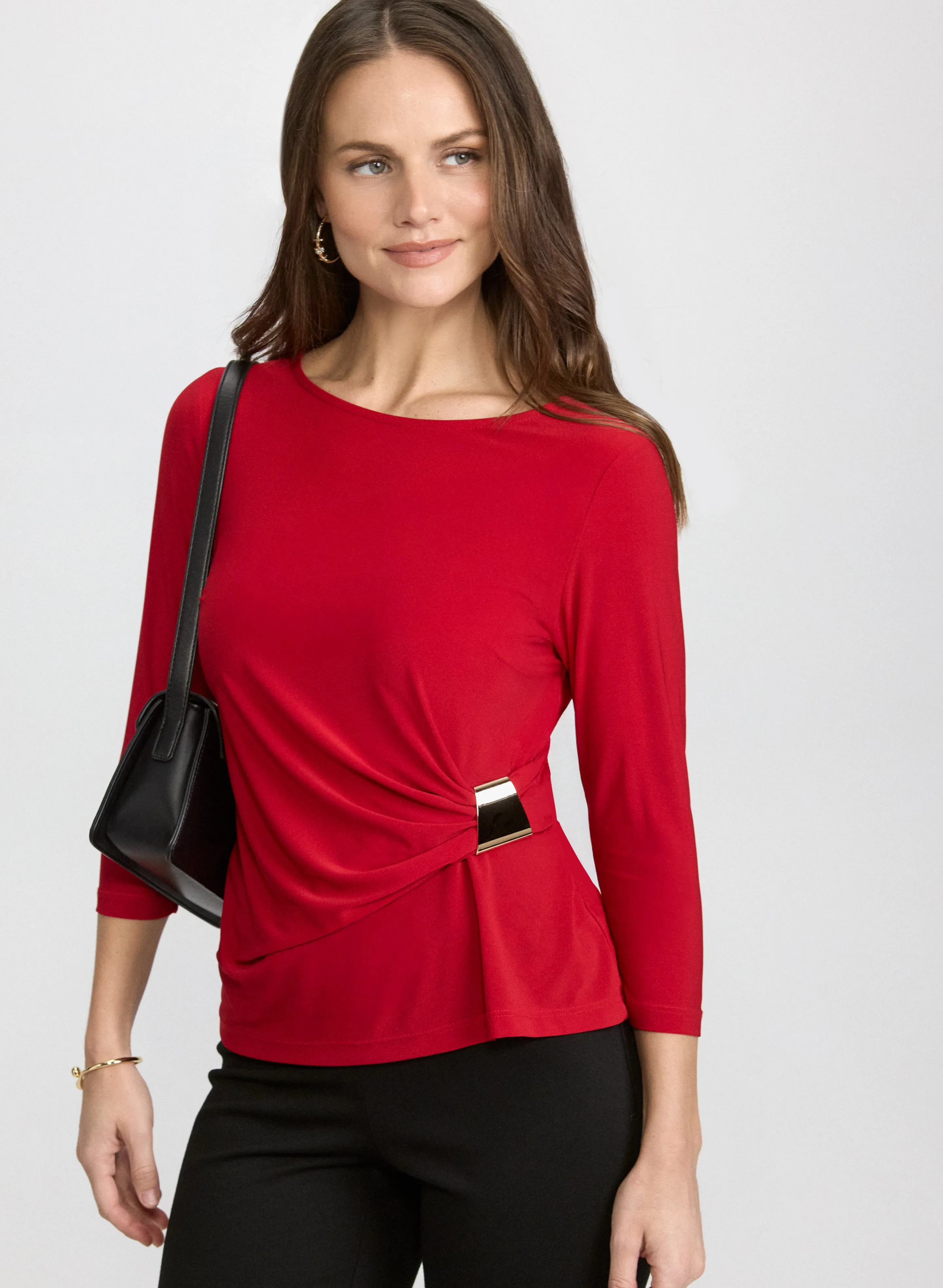 Laura Metal Buckle Top Laura Metal Buckle Top - Image 1