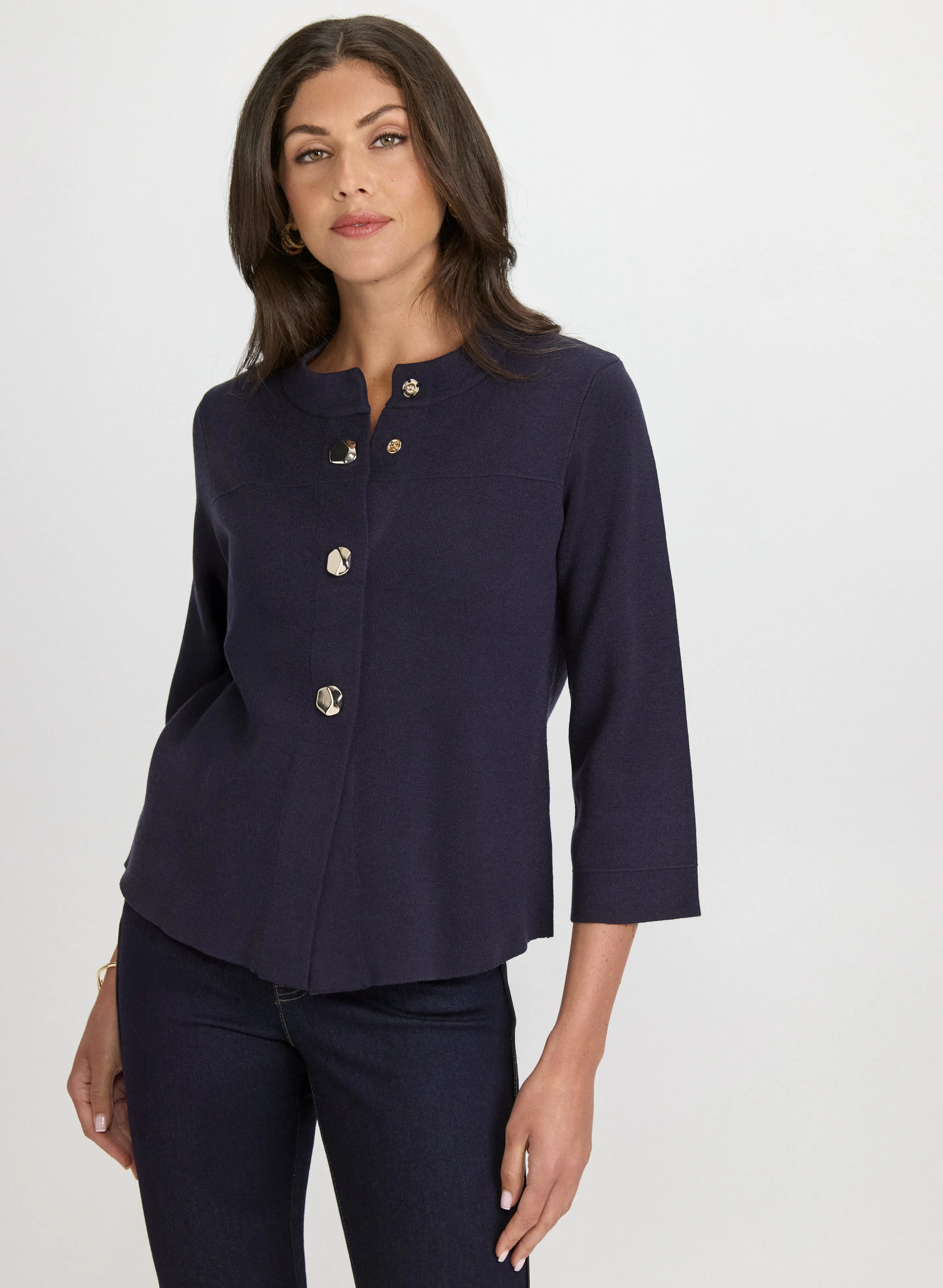 Laura Short Knit Cardigan Laura Short Knit Cardigan - Image 1