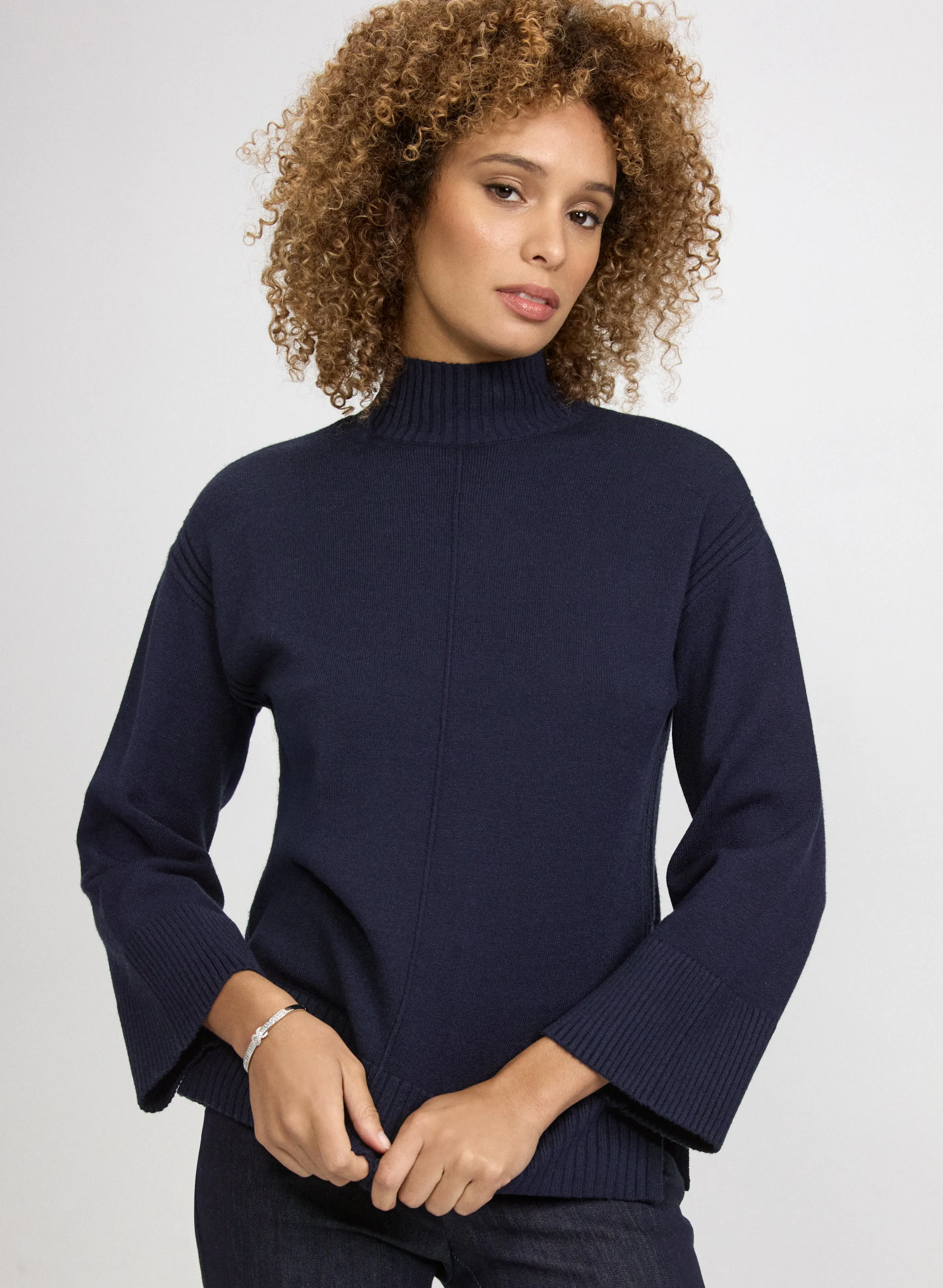 Laura Mock Neck Sweater Laura Mock Neck Sweater - Image 1