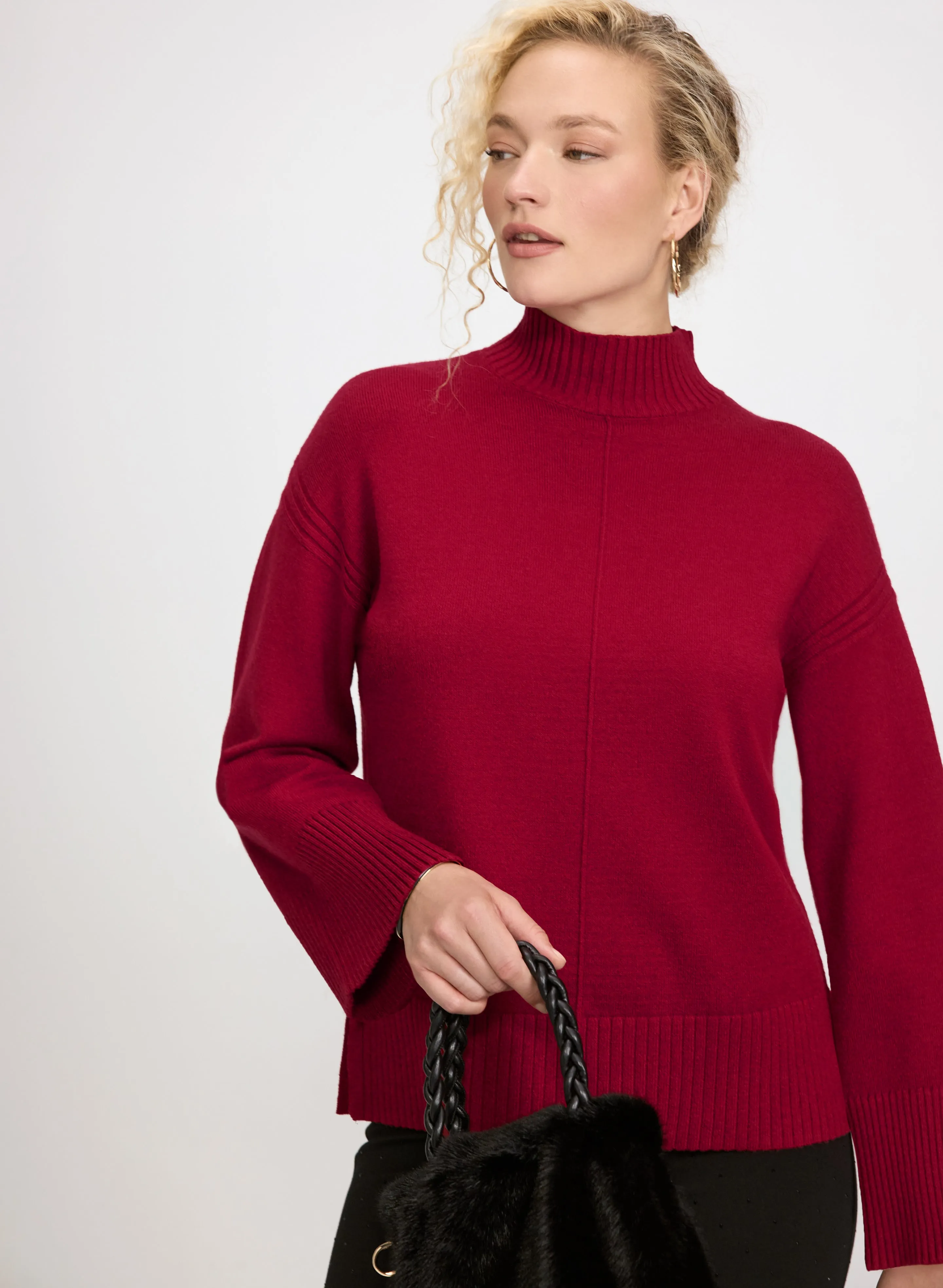 Laura Mock Neck Sweater Laura Mock Neck Sweater - Image 1