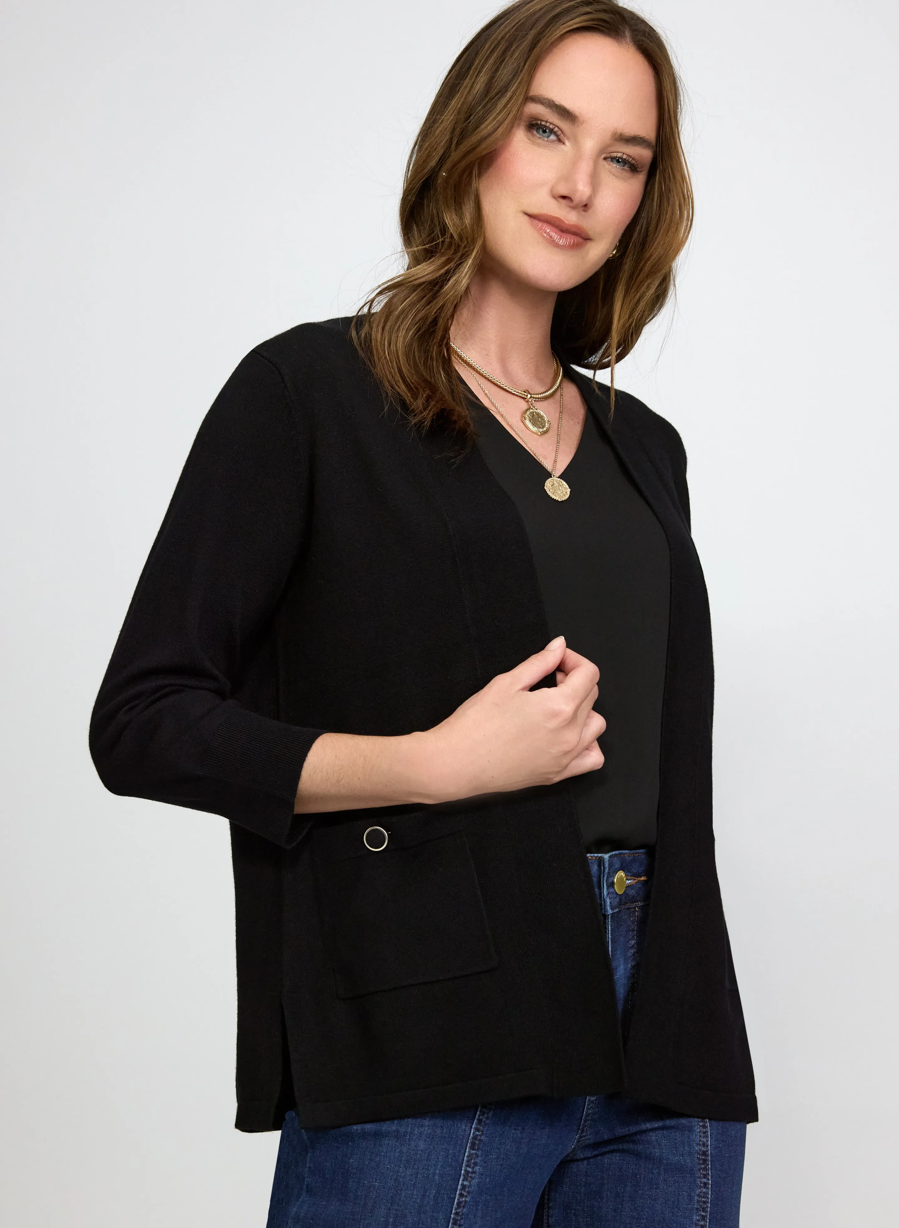 Laura Open Front Cardigan Laura Open Front Cardigan - Image 1