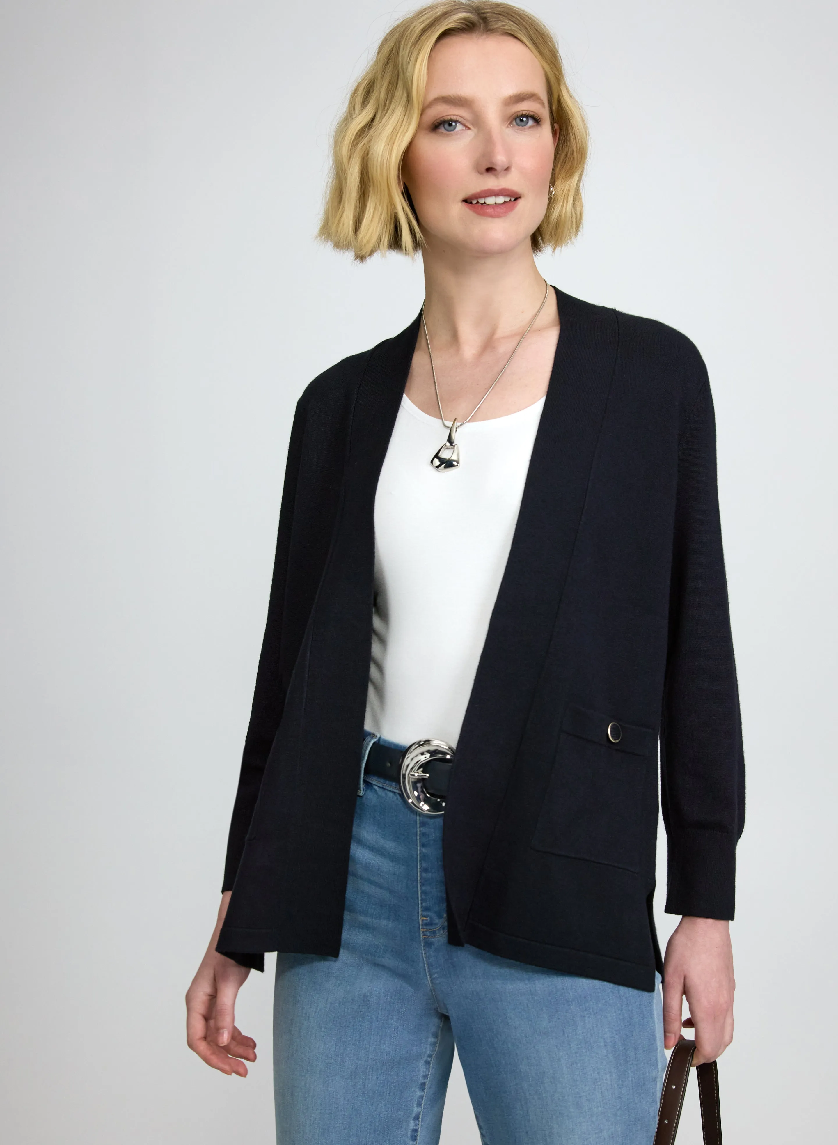 Laura Open Front Cardigan Laura Open Front Cardigan - Image 1